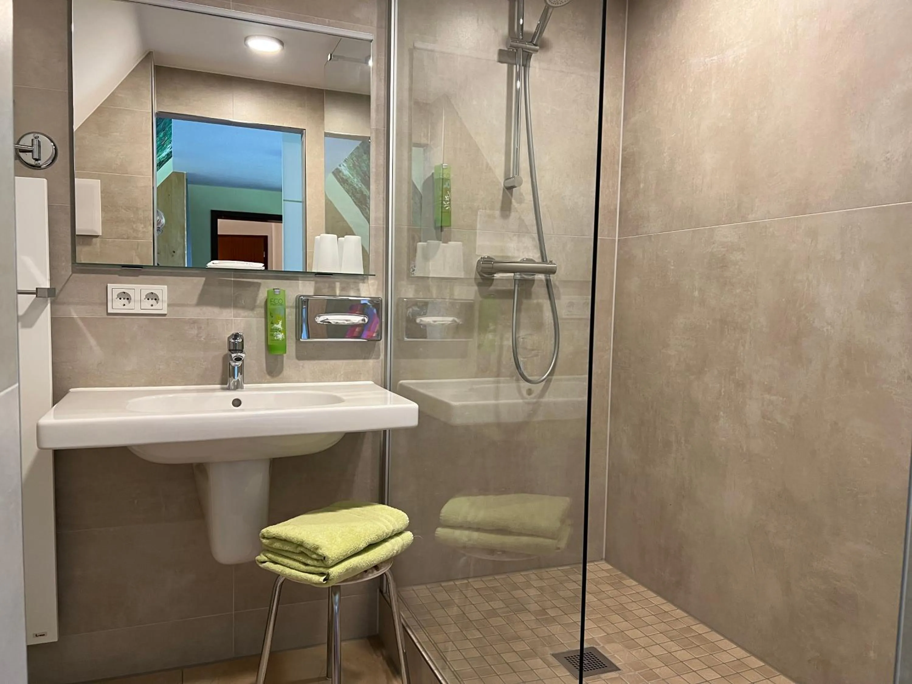 Bathroom in Berghotel Talblick