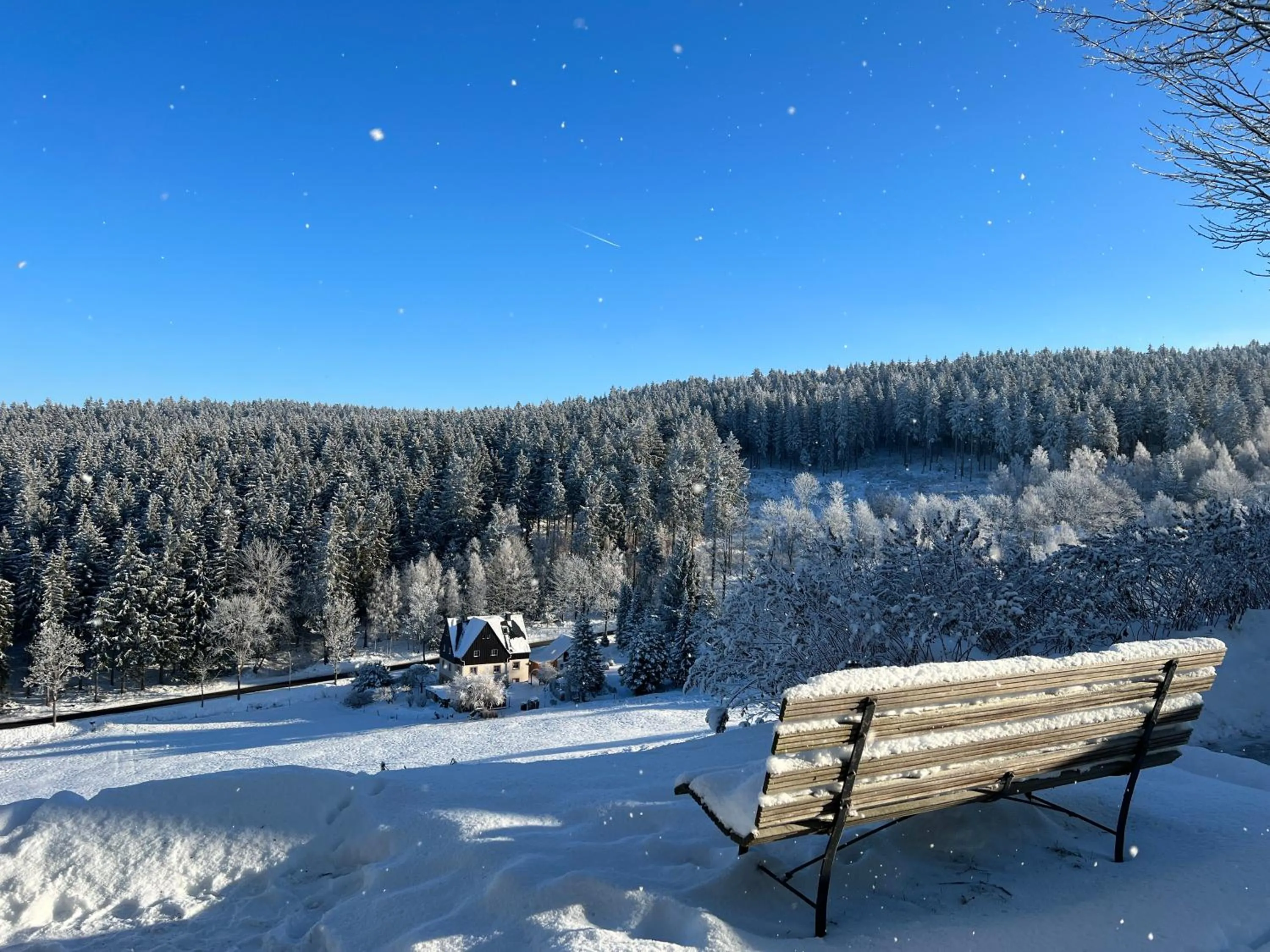 Natural landscape in Berghotel Talblick