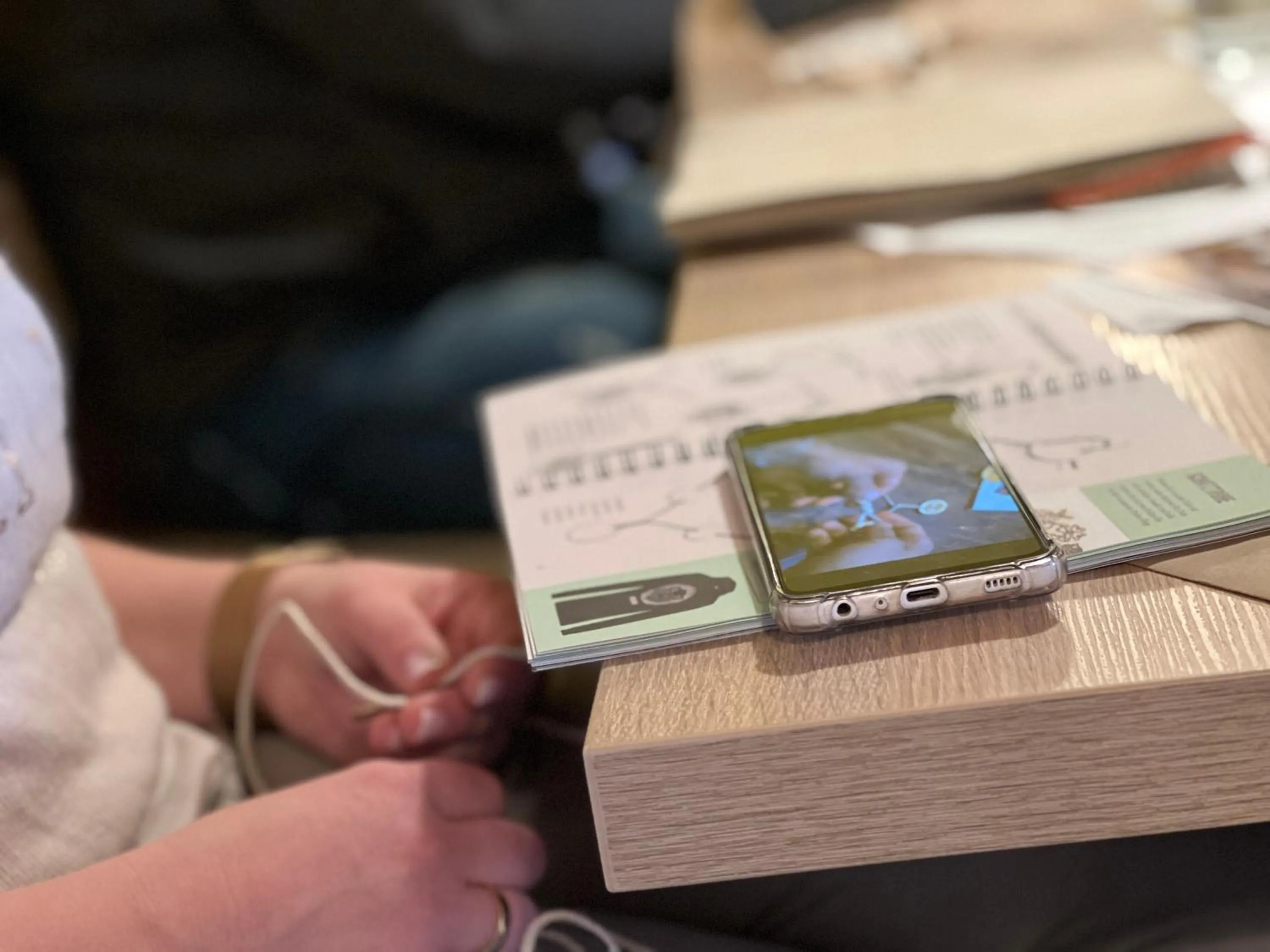 People in Berghotel Talblick