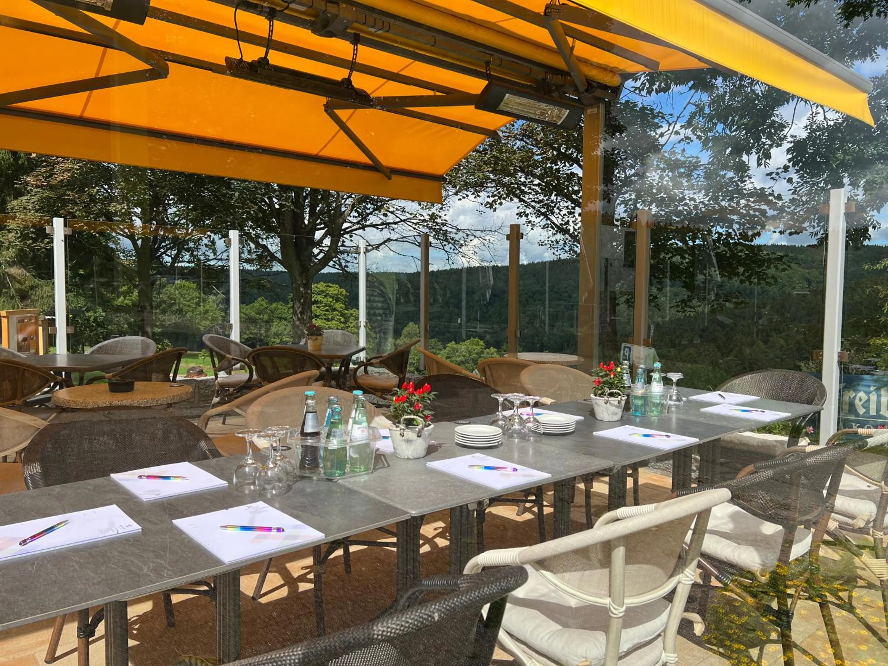 Balcony/Terrace in Berghotel Talblick