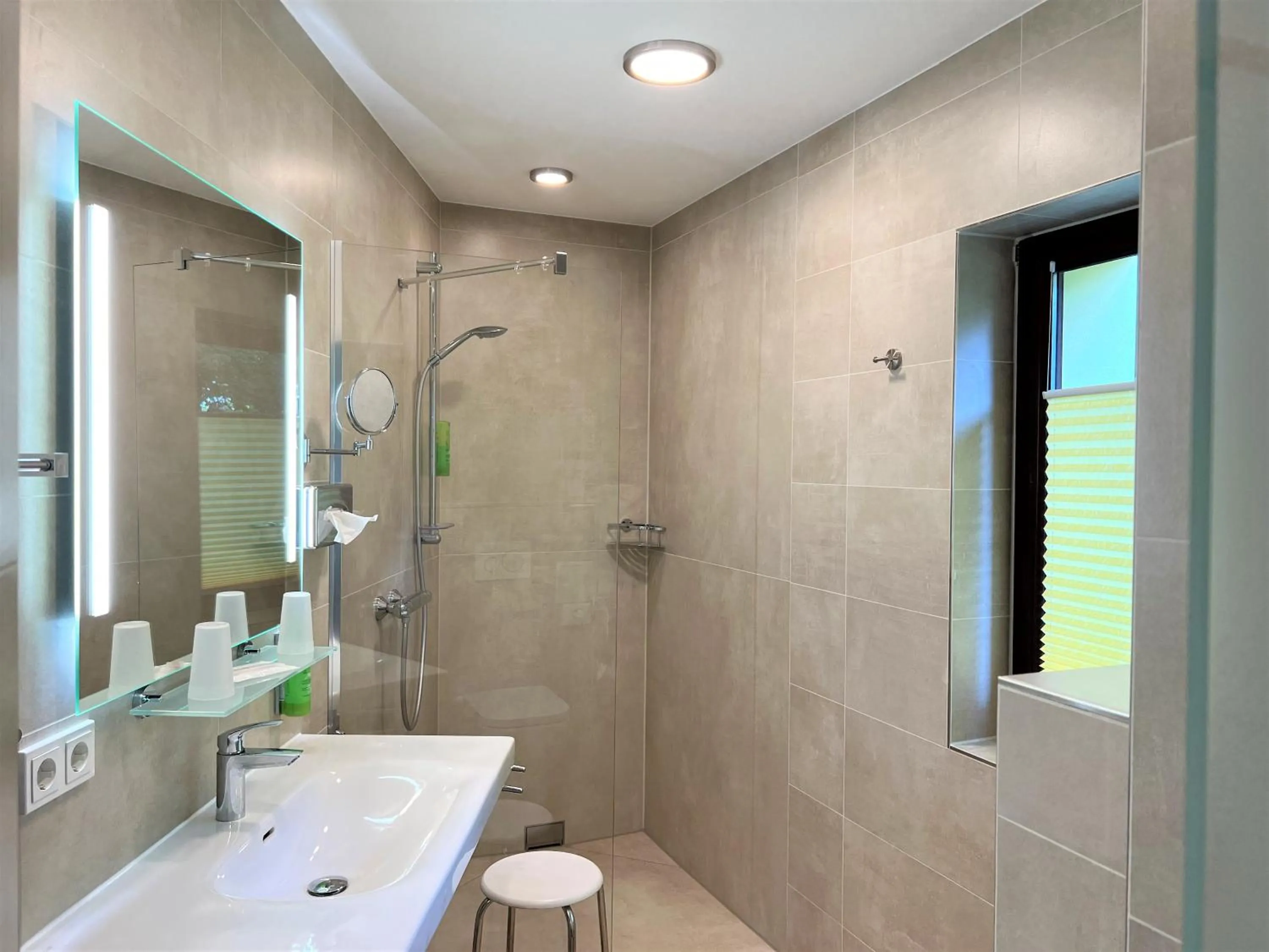 Bathroom in Berghotel Talblick