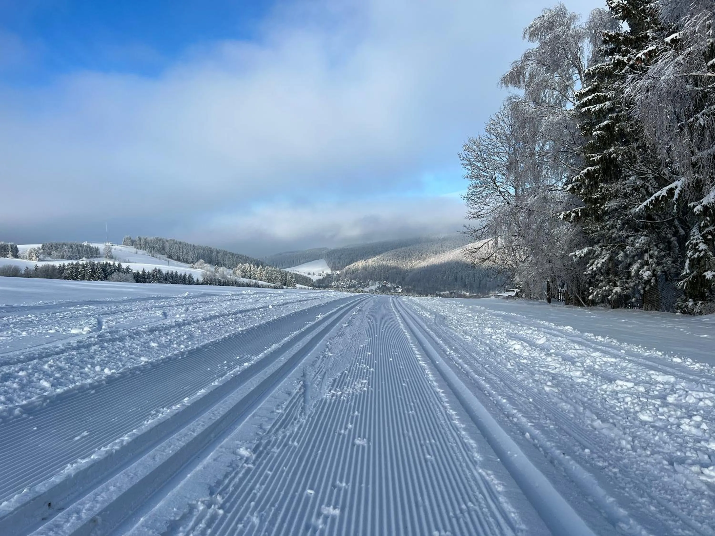 Natural landscape in Berghotel Talblick