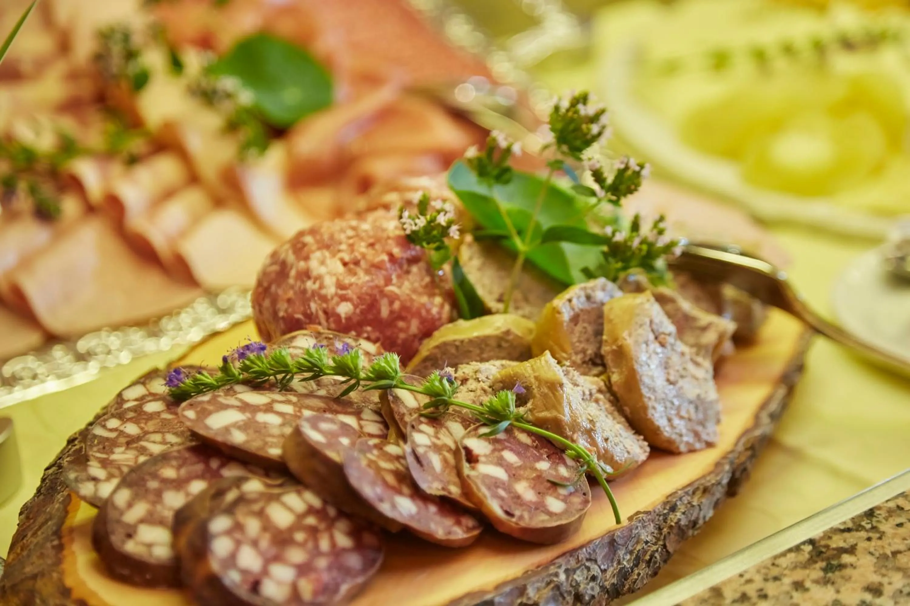 Continental breakfast in Berghotel Talblick