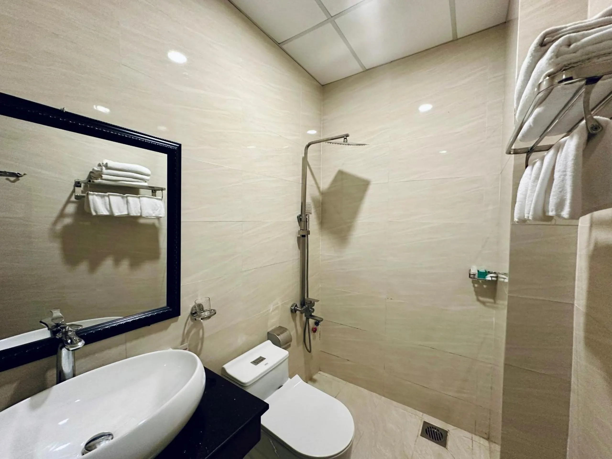 Shower in LION HOTEL