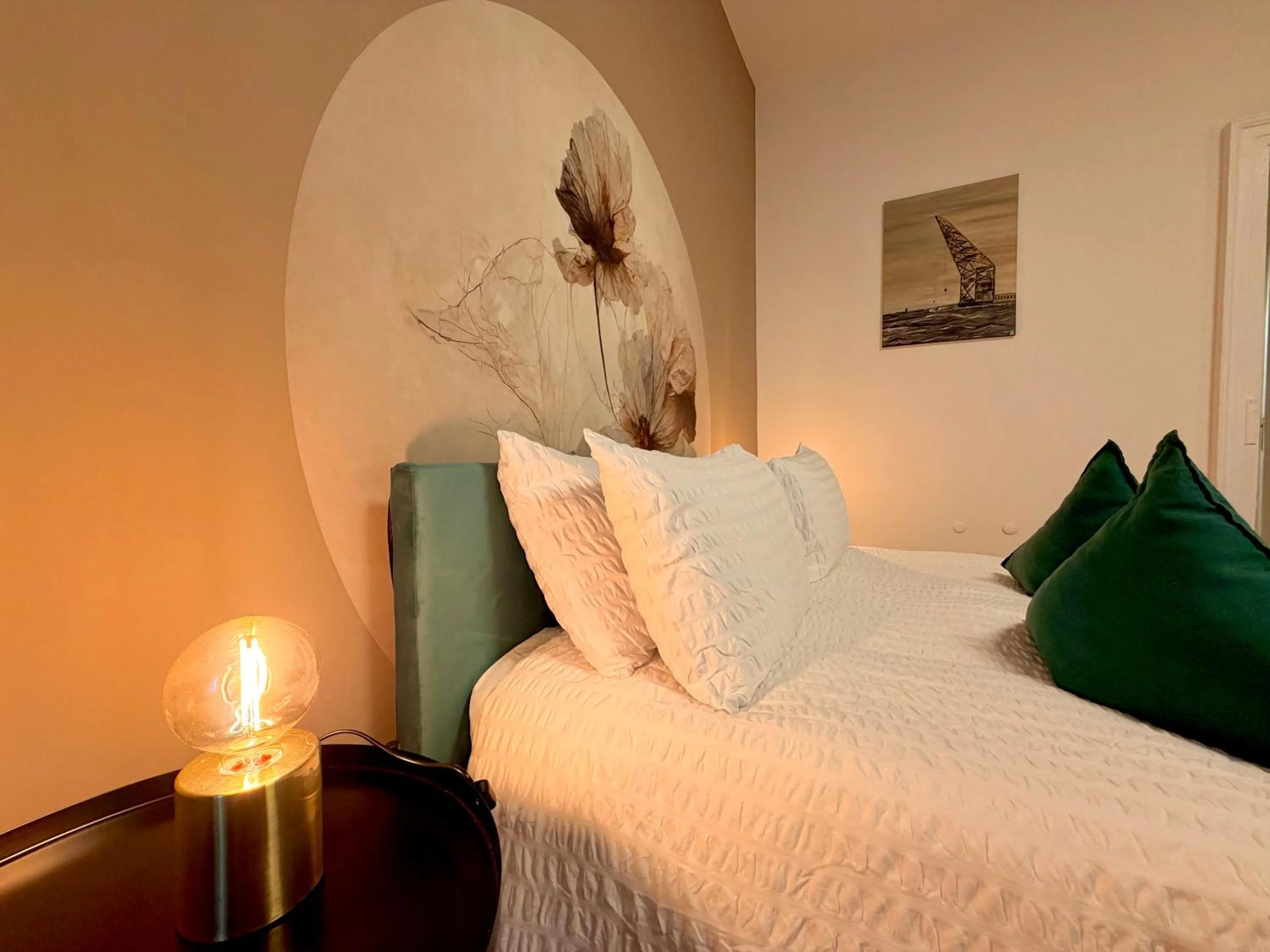 Bed in Crops City Stay