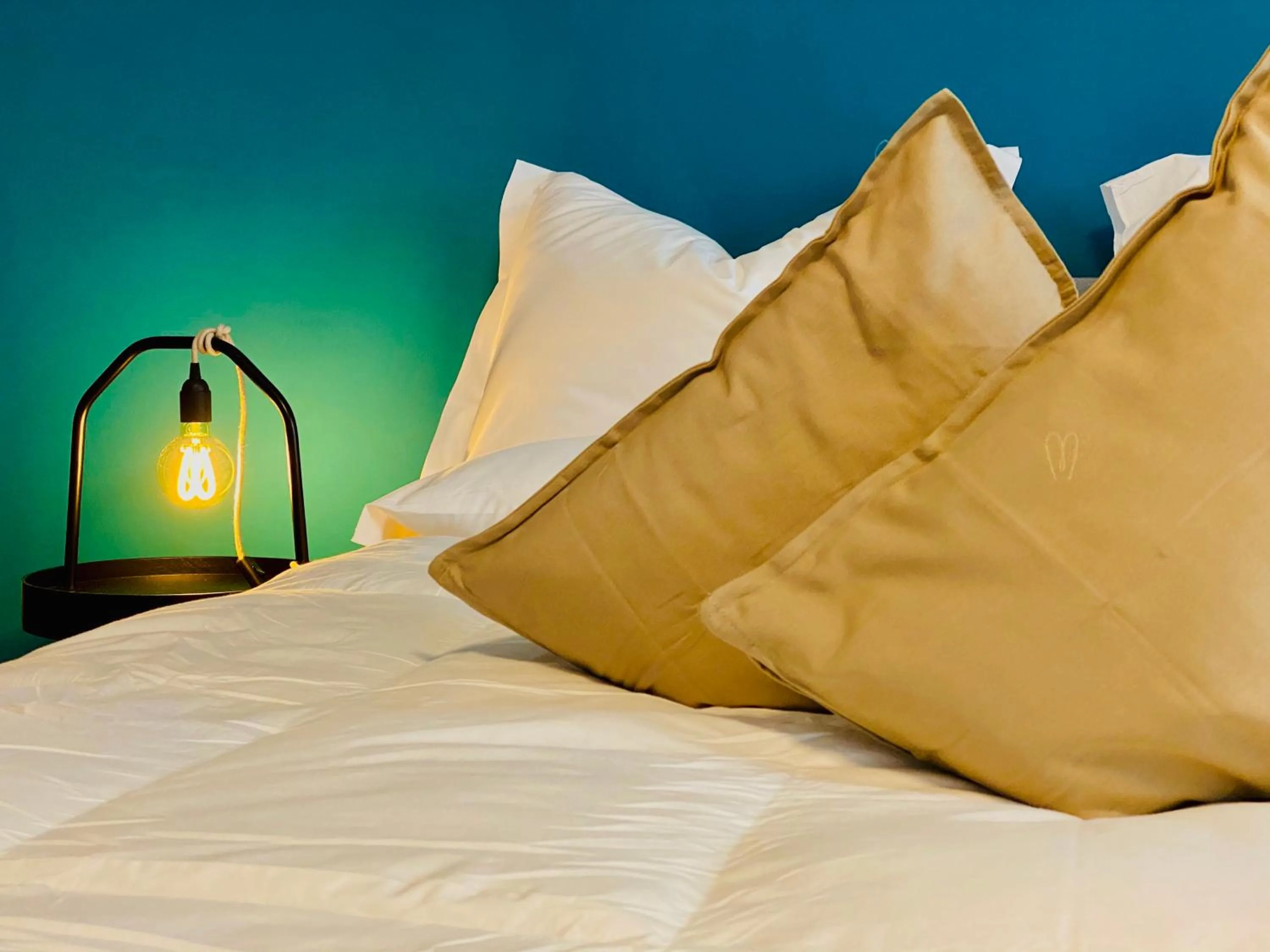 Bed in Crops City Stay