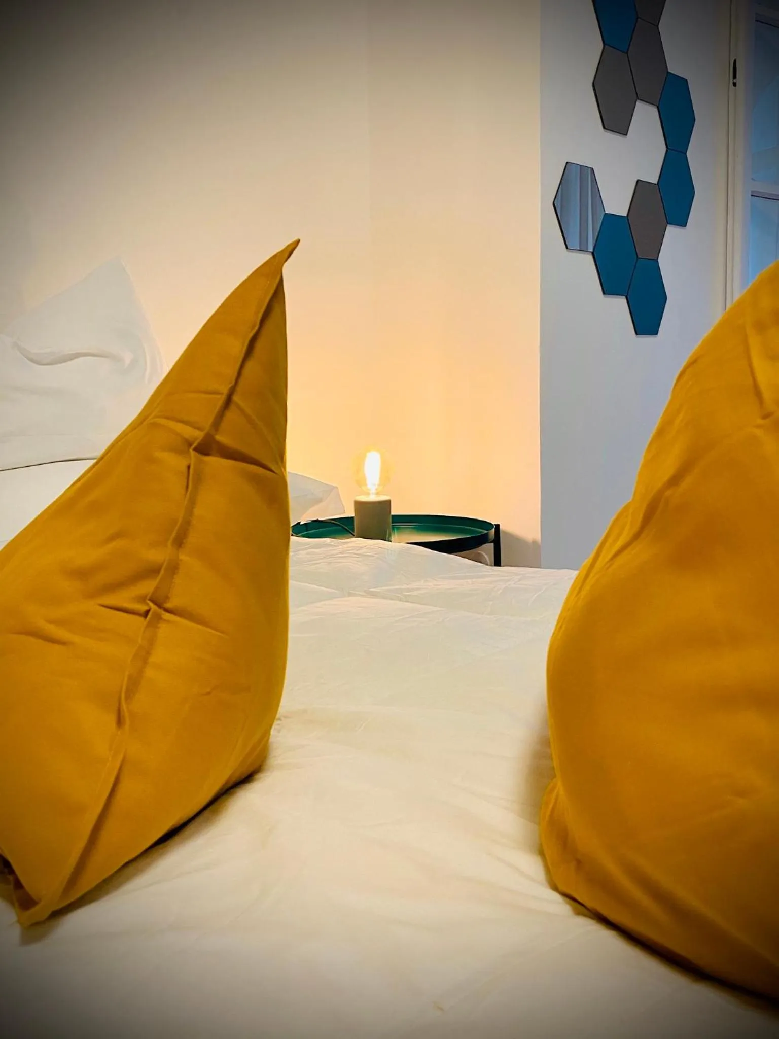 Bed in Crops City Stay