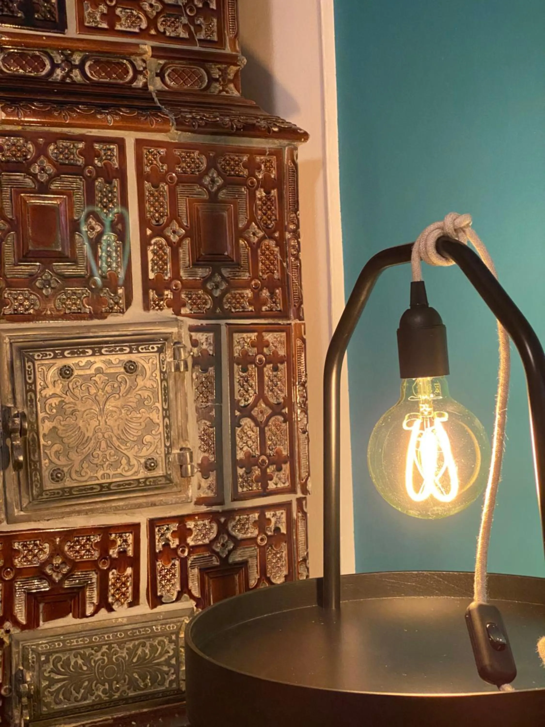 Decorative detail in Crops City Stay