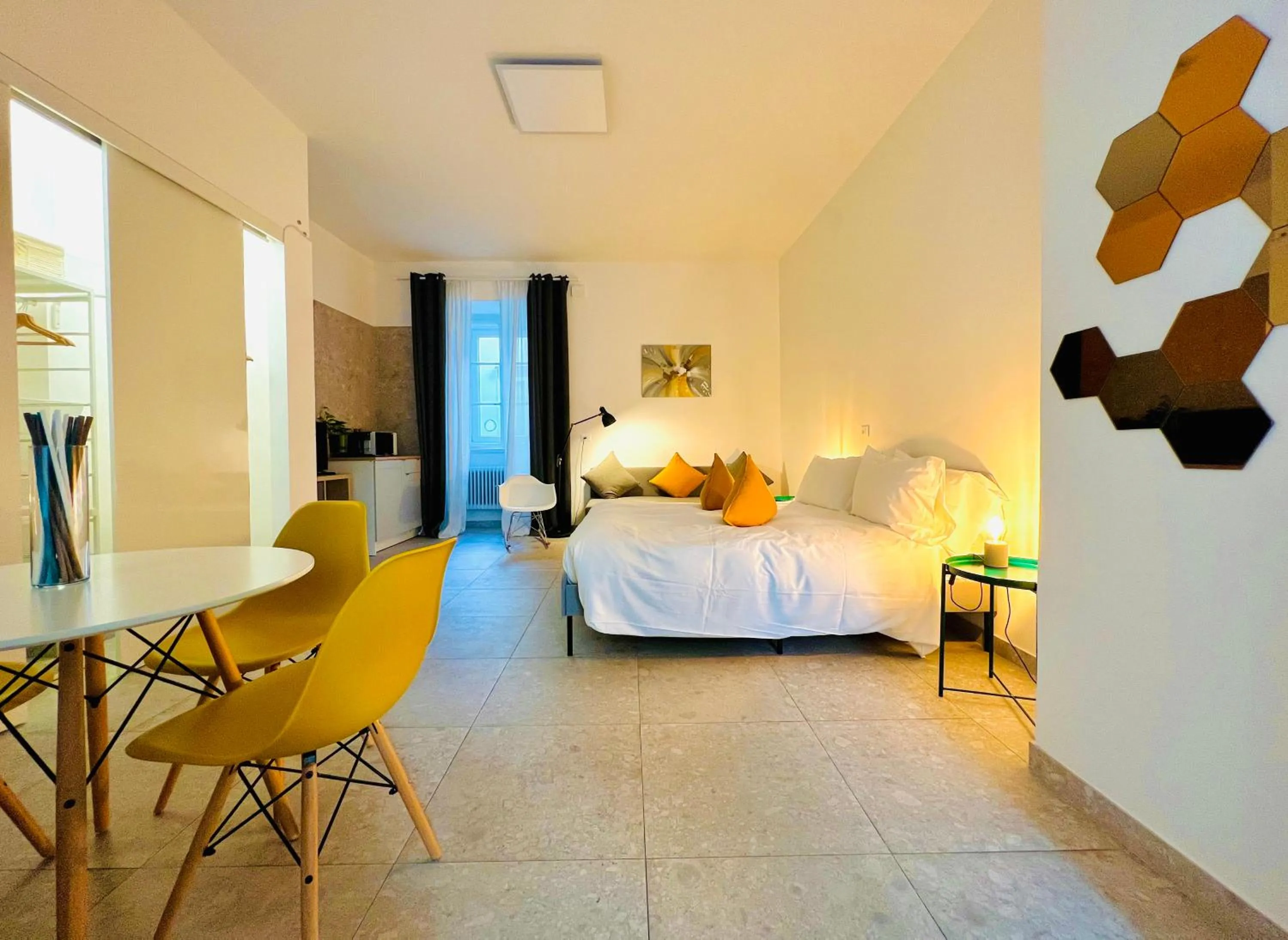 Bed in Crops City Stay