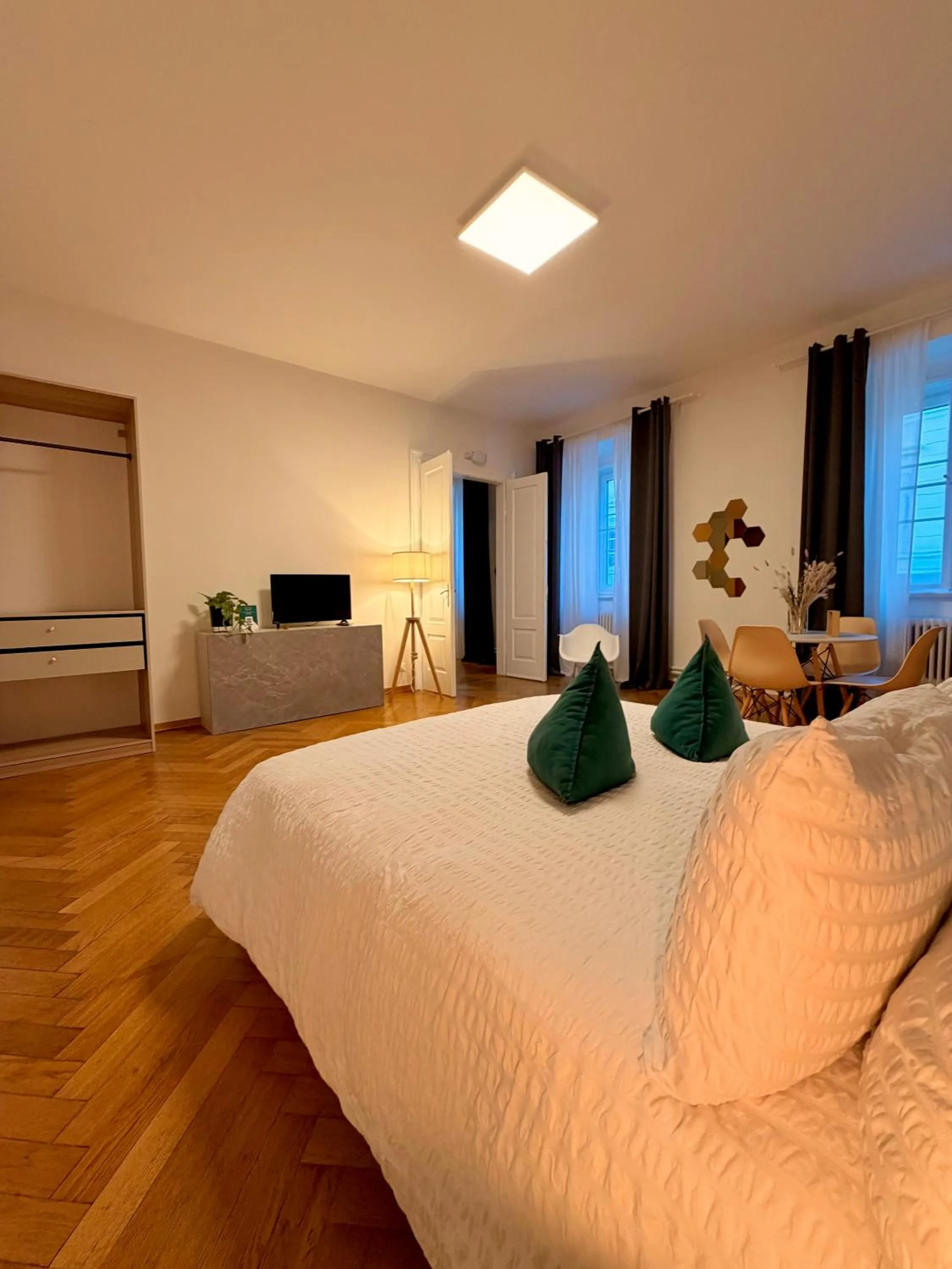 Bed in Crops City Stay