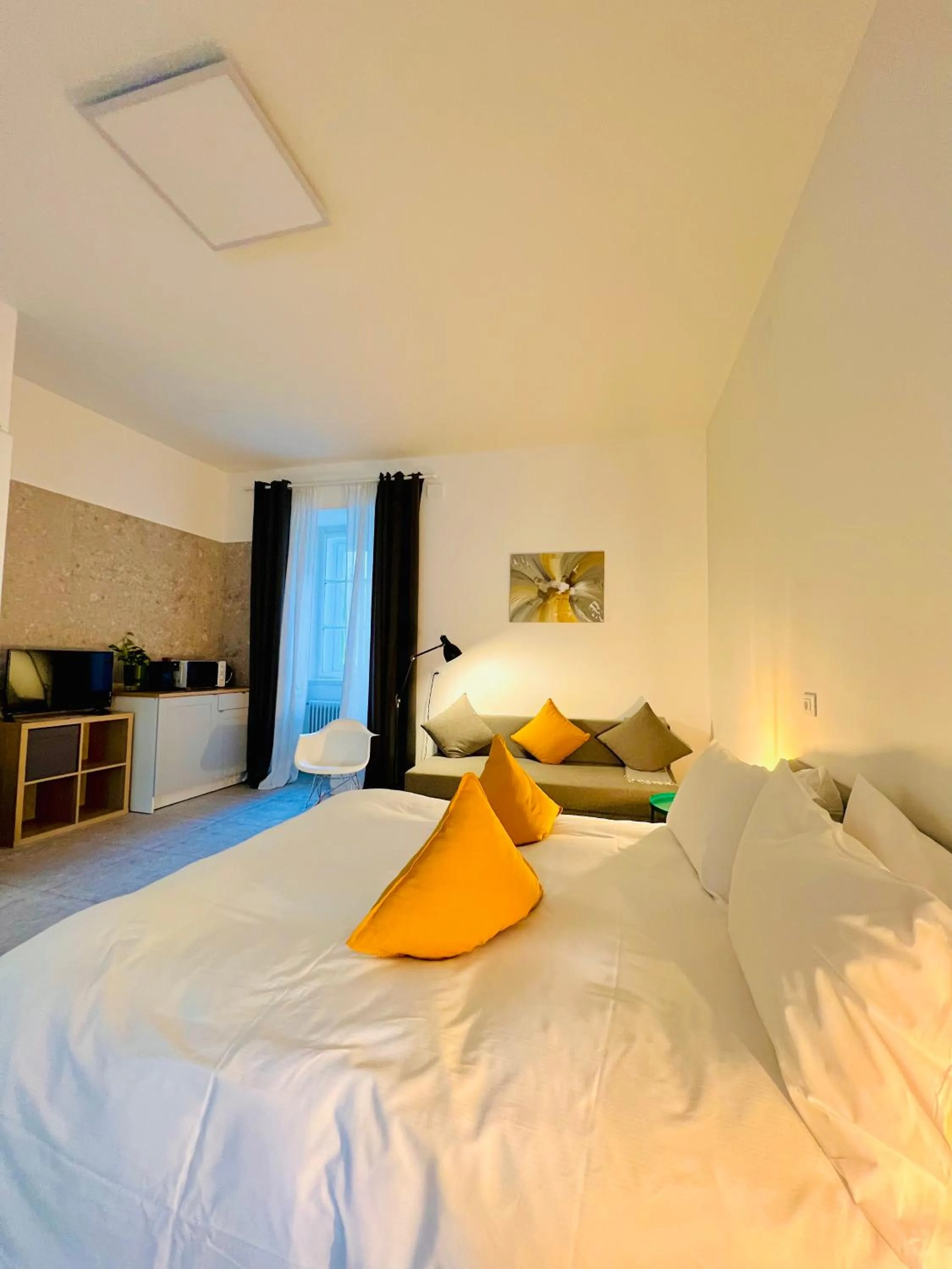 Bed in Crops City Stay