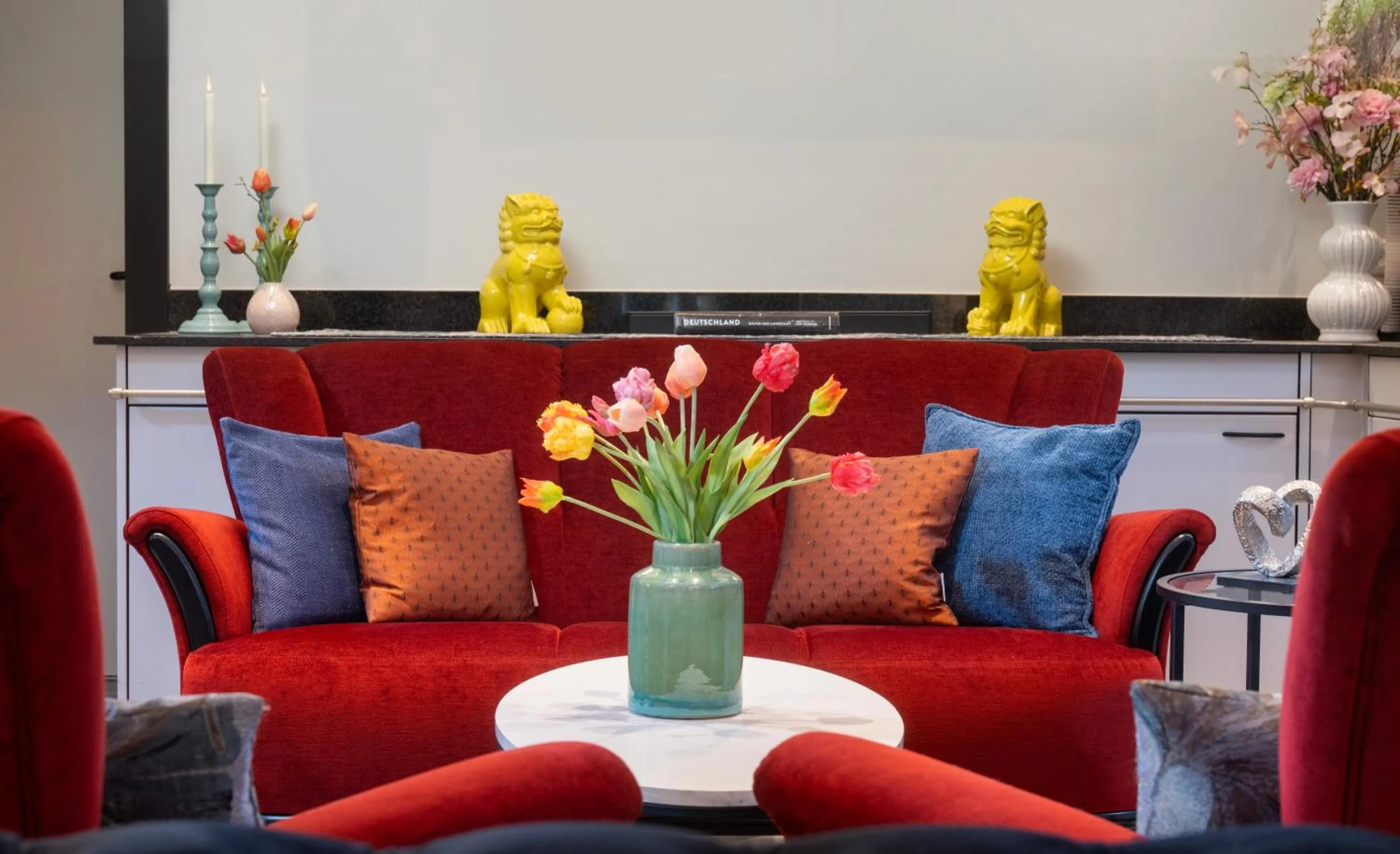 Lobby or reception in SORAT Hotel Cottbus