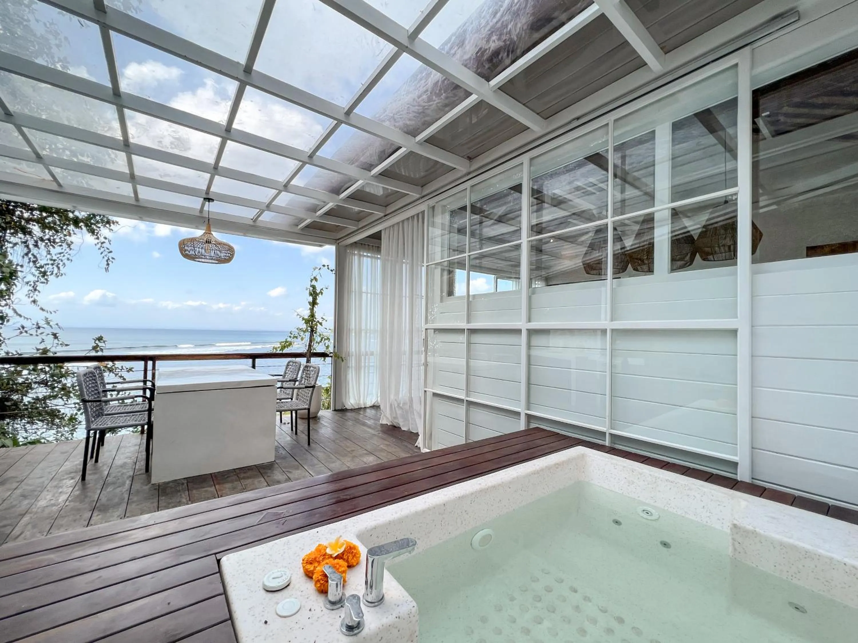 Dining area in The Korowai