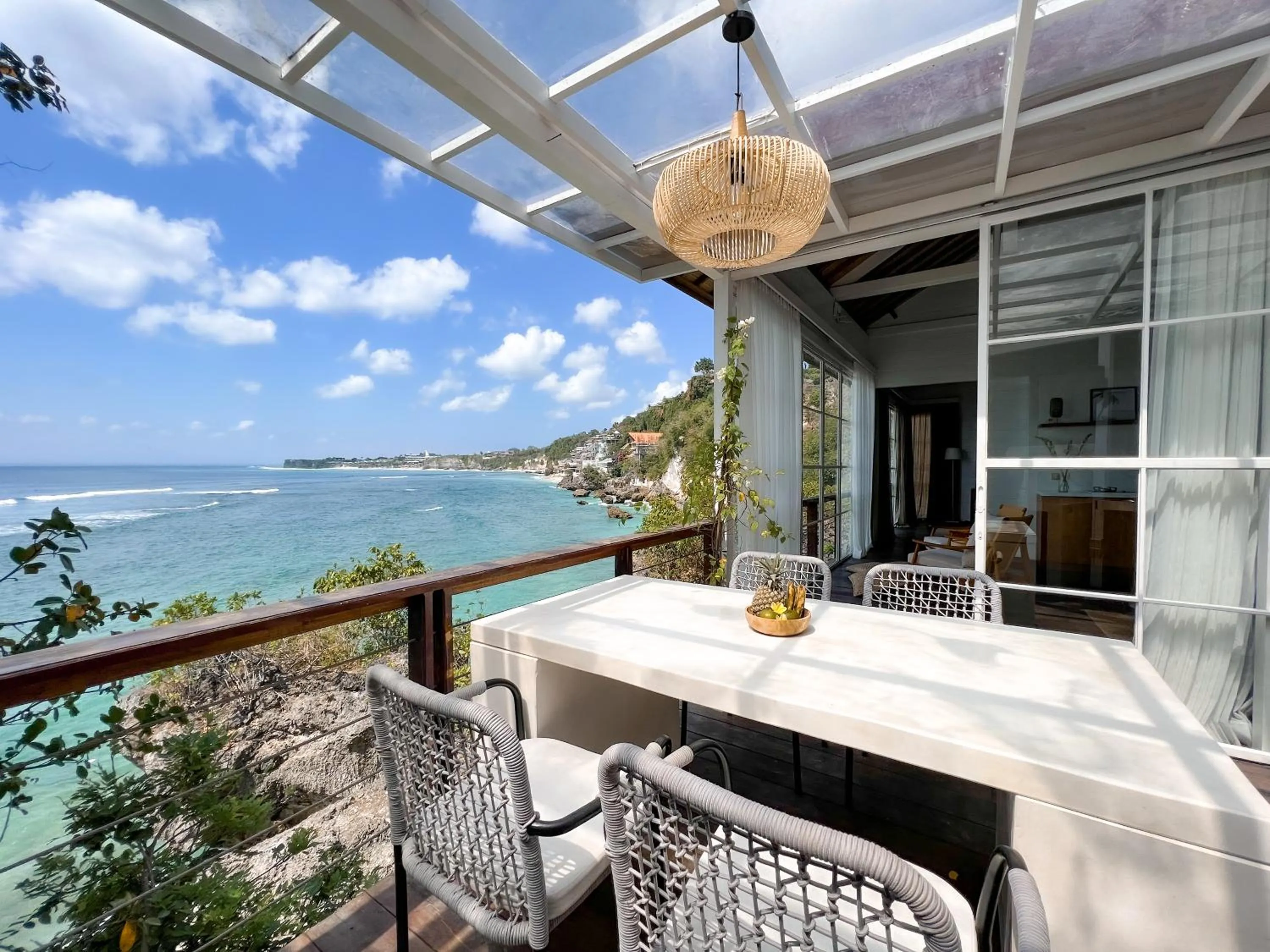 Dining area in The Korowai