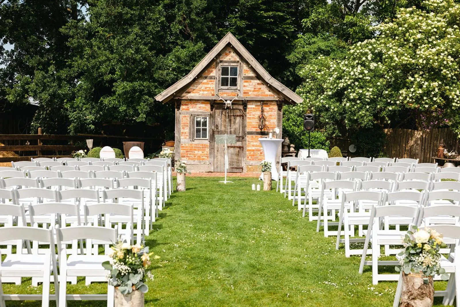 Garden in Hotel Hennies
