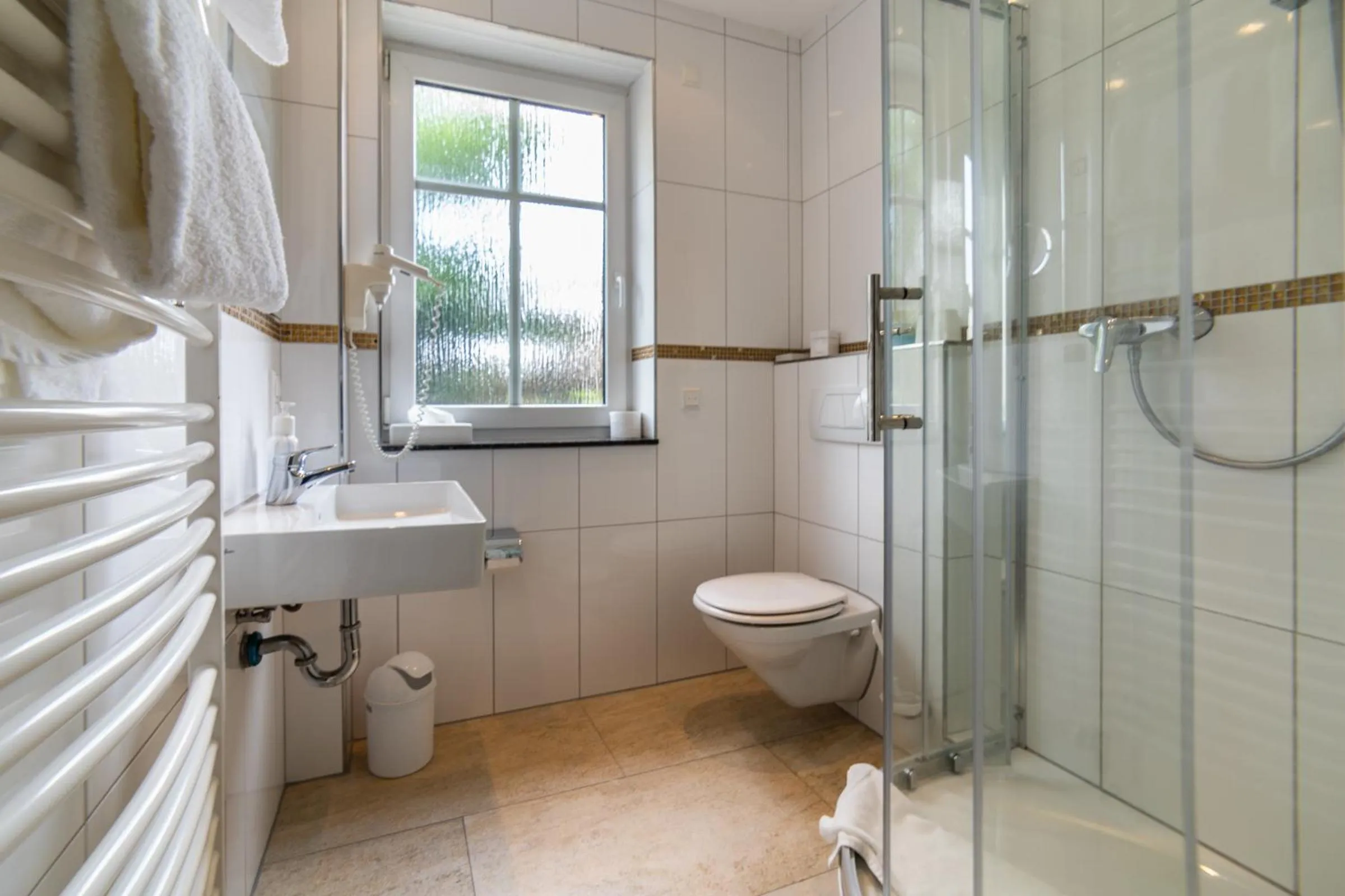 Bathroom in Hotel Hennies