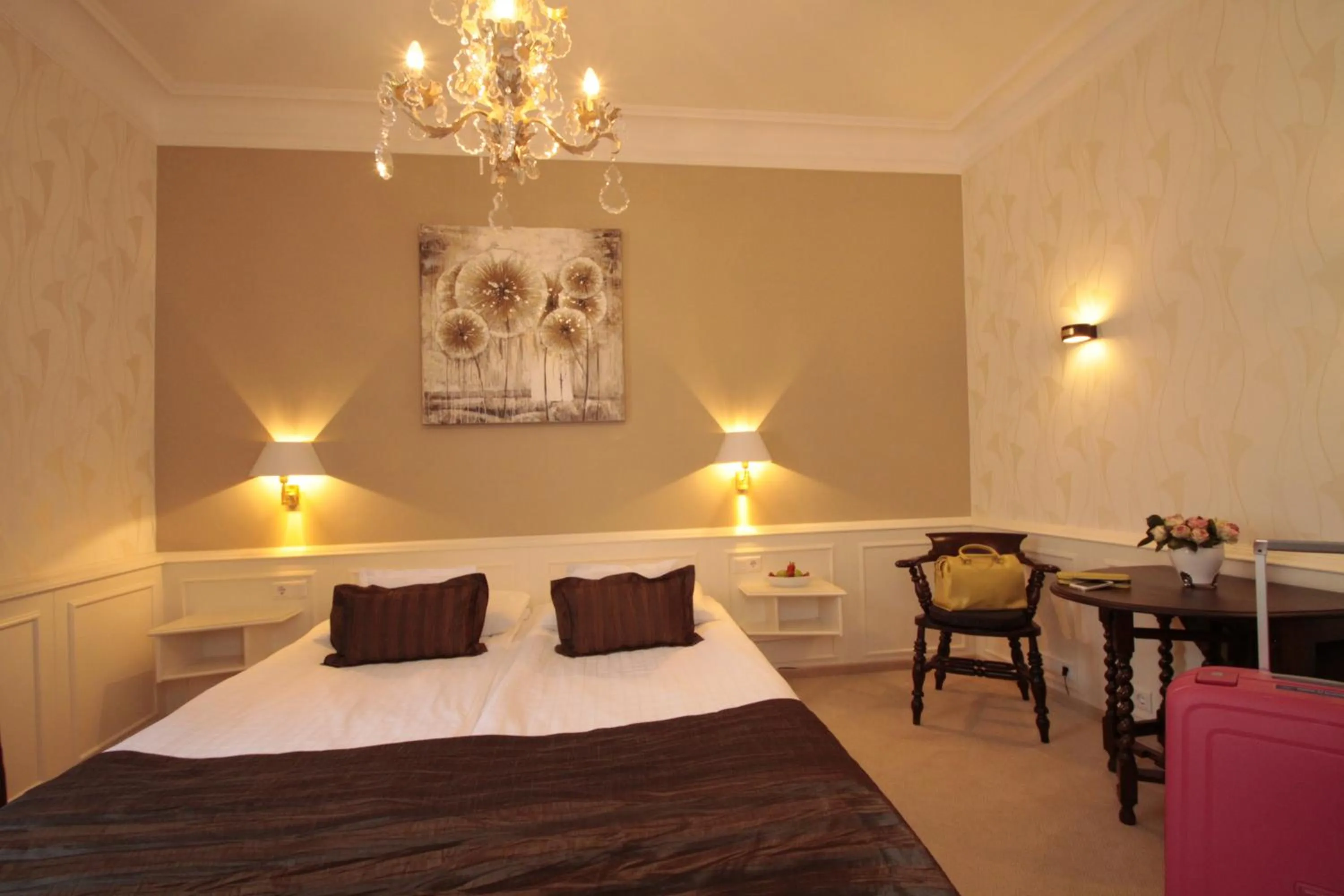 Bed in Boutiquehotel Oberkirch im Zentrum