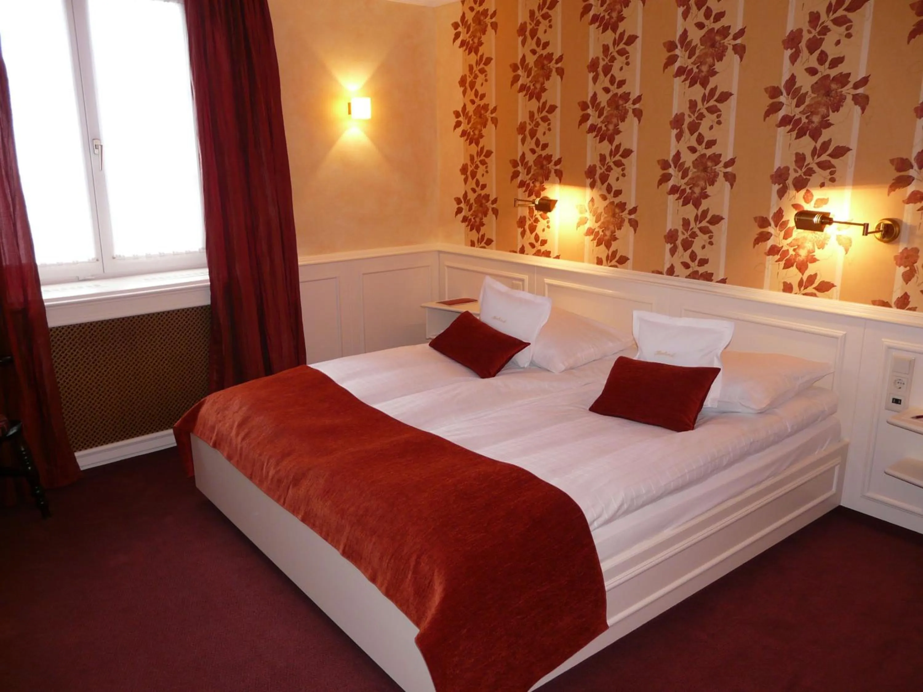 Bed in Boutiquehotel Oberkirch im Zentrum