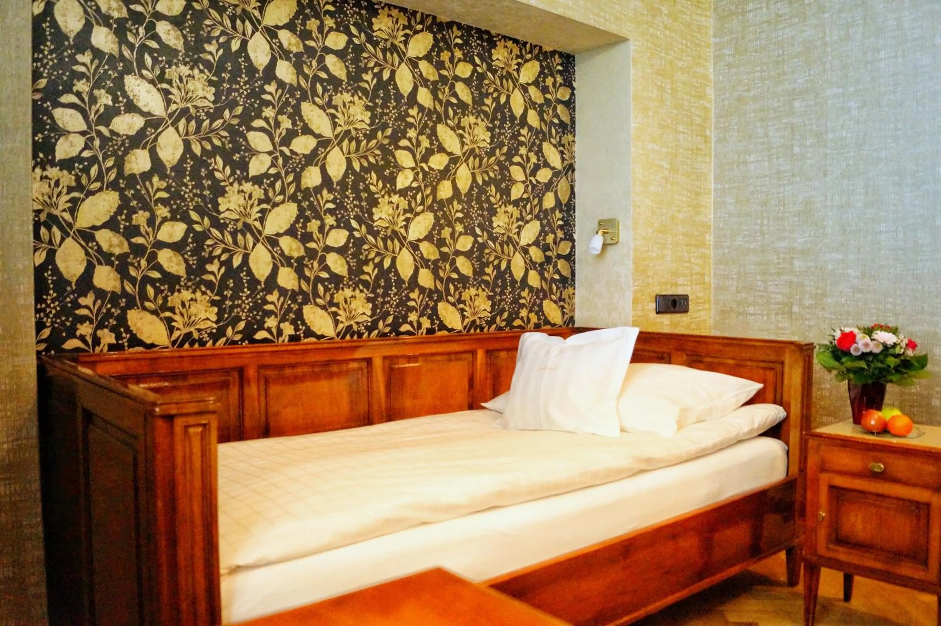 Bed in Boutiquehotel Oberkirch im Zentrum