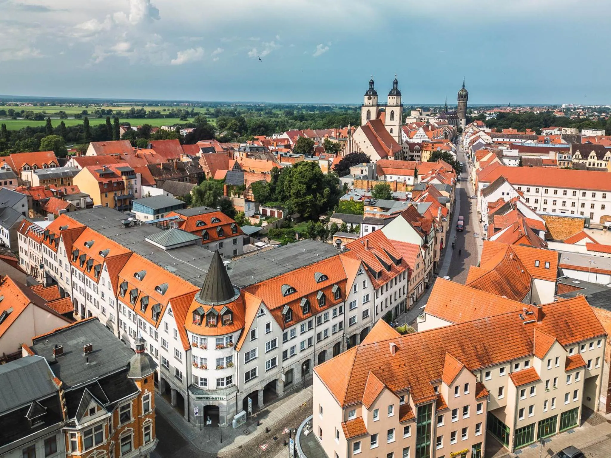 Property building in martas Hotel Lutherstadt Wittenberg