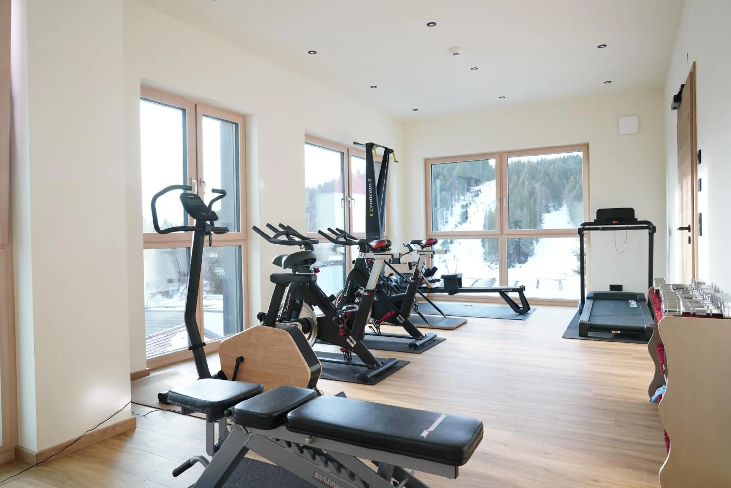 Fitness centre/facilities in Das Waldhotel - Genuss & Wellness am Notschreipass