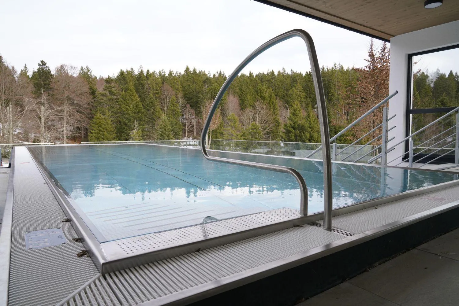 Swimming pool in Das Waldhotel - Genuss & Wellness am Notschreipass