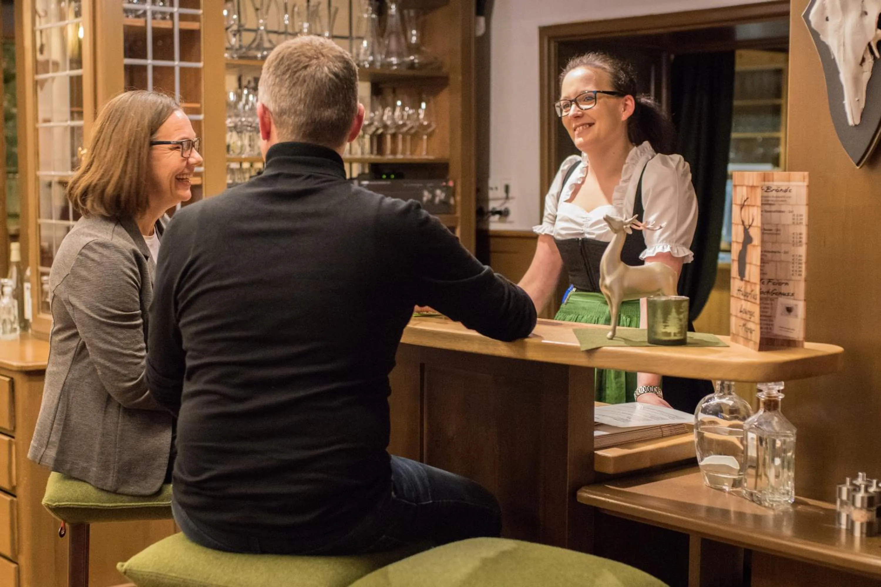 Lounge or bar in Das Waldhotel - Genuss & Wellness am Notschreipass