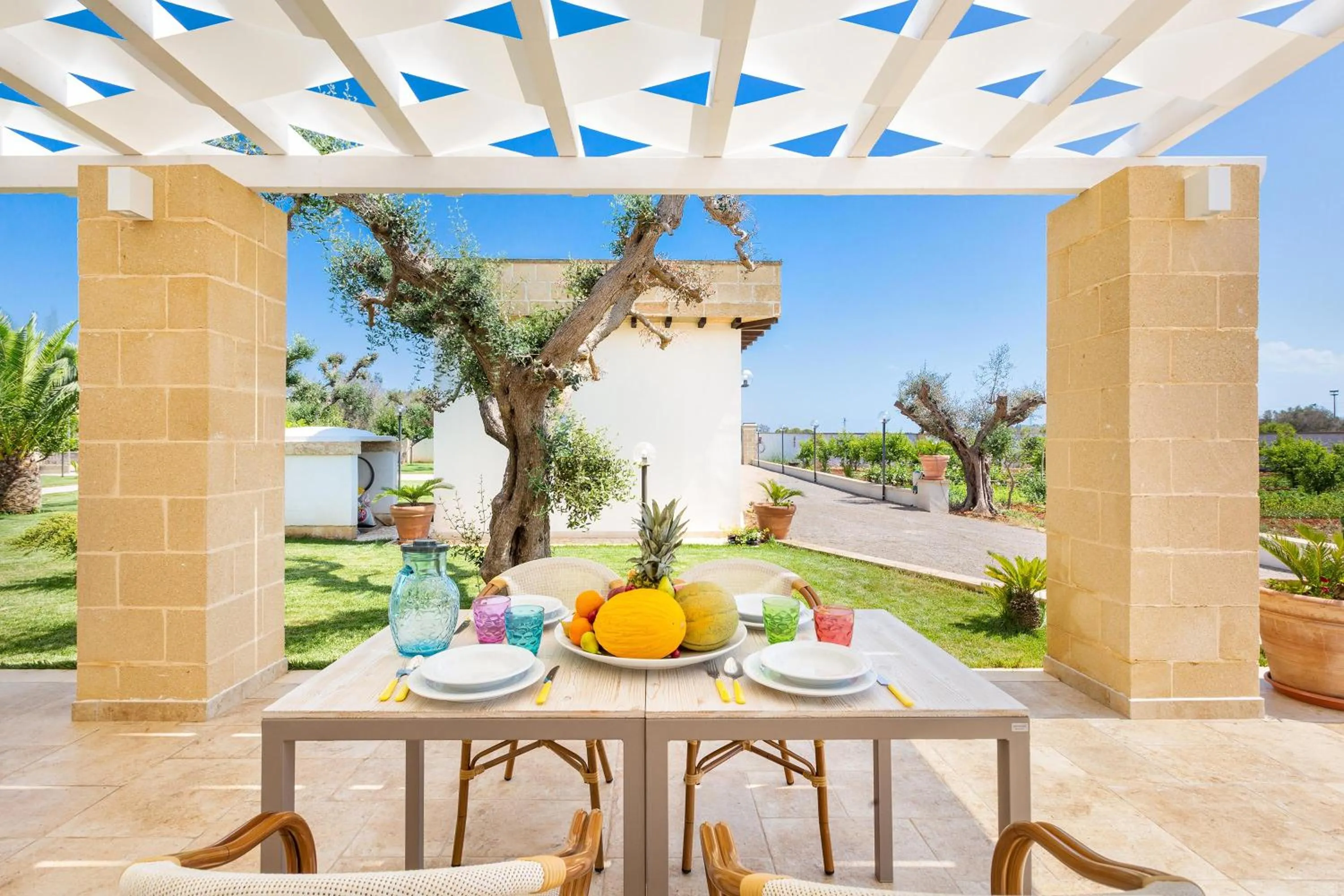 Patio in B&B I Tarocchi