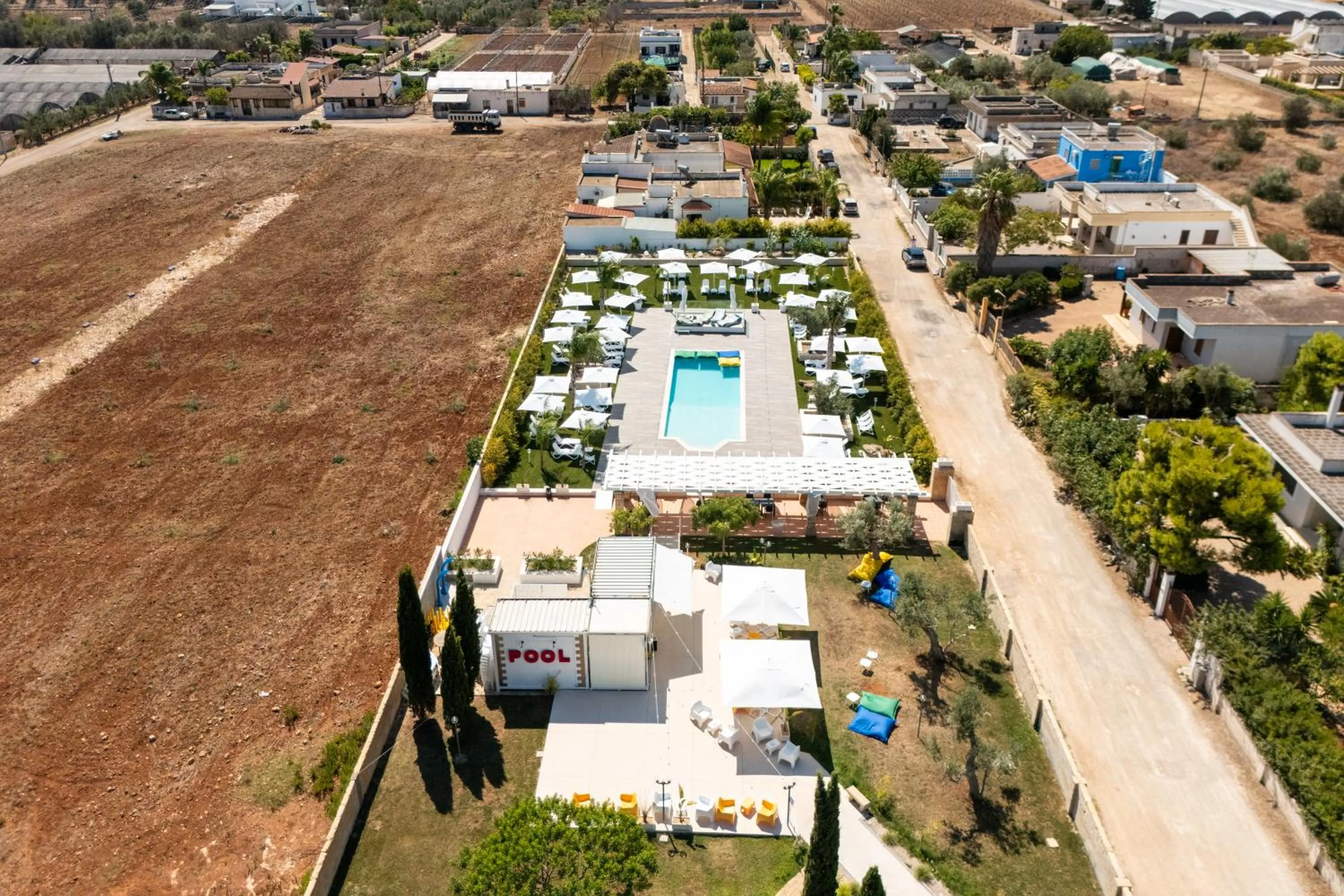 Bird's eye view in B&B I Tarocchi