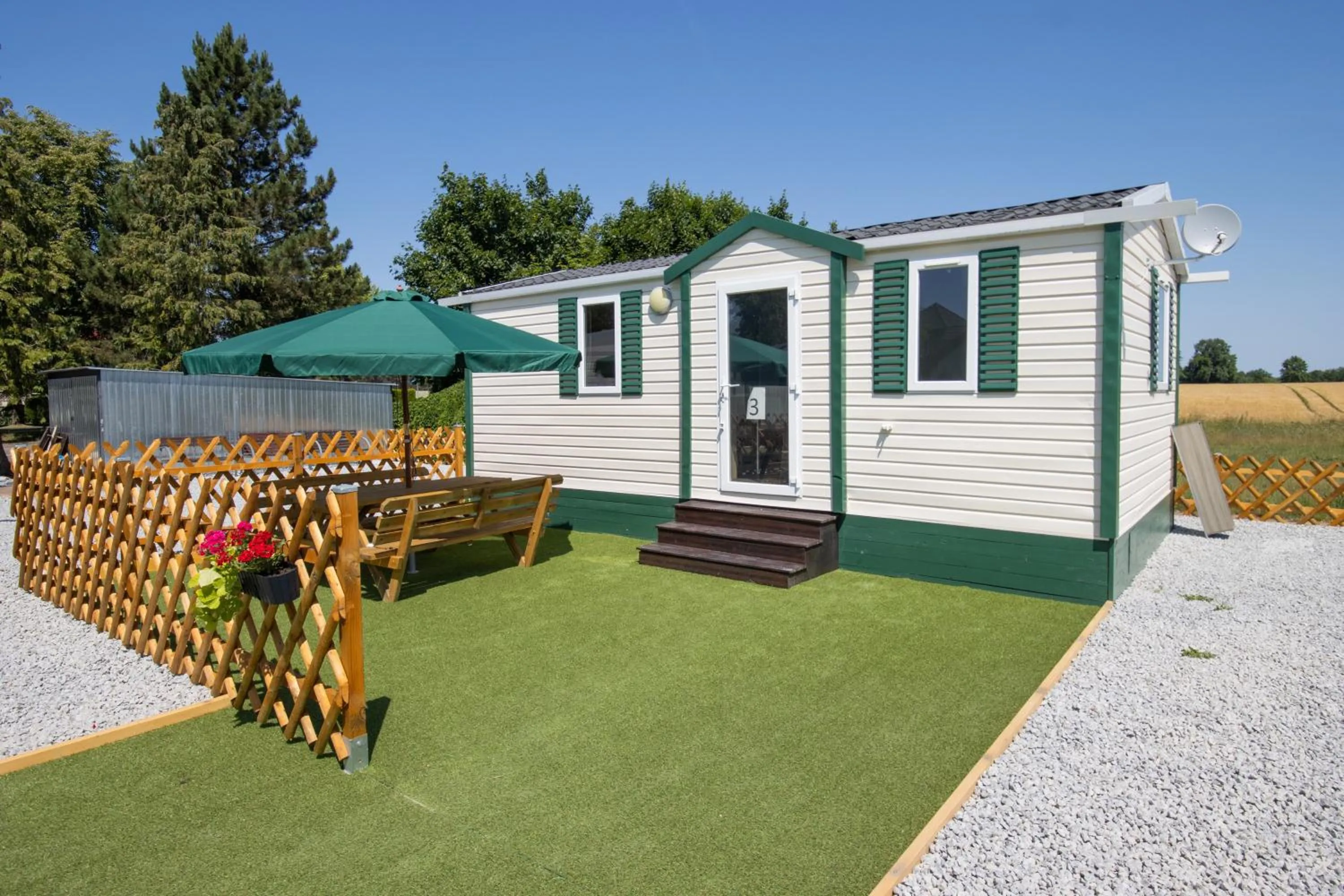 Property building in Ferien Hotel Spreewald