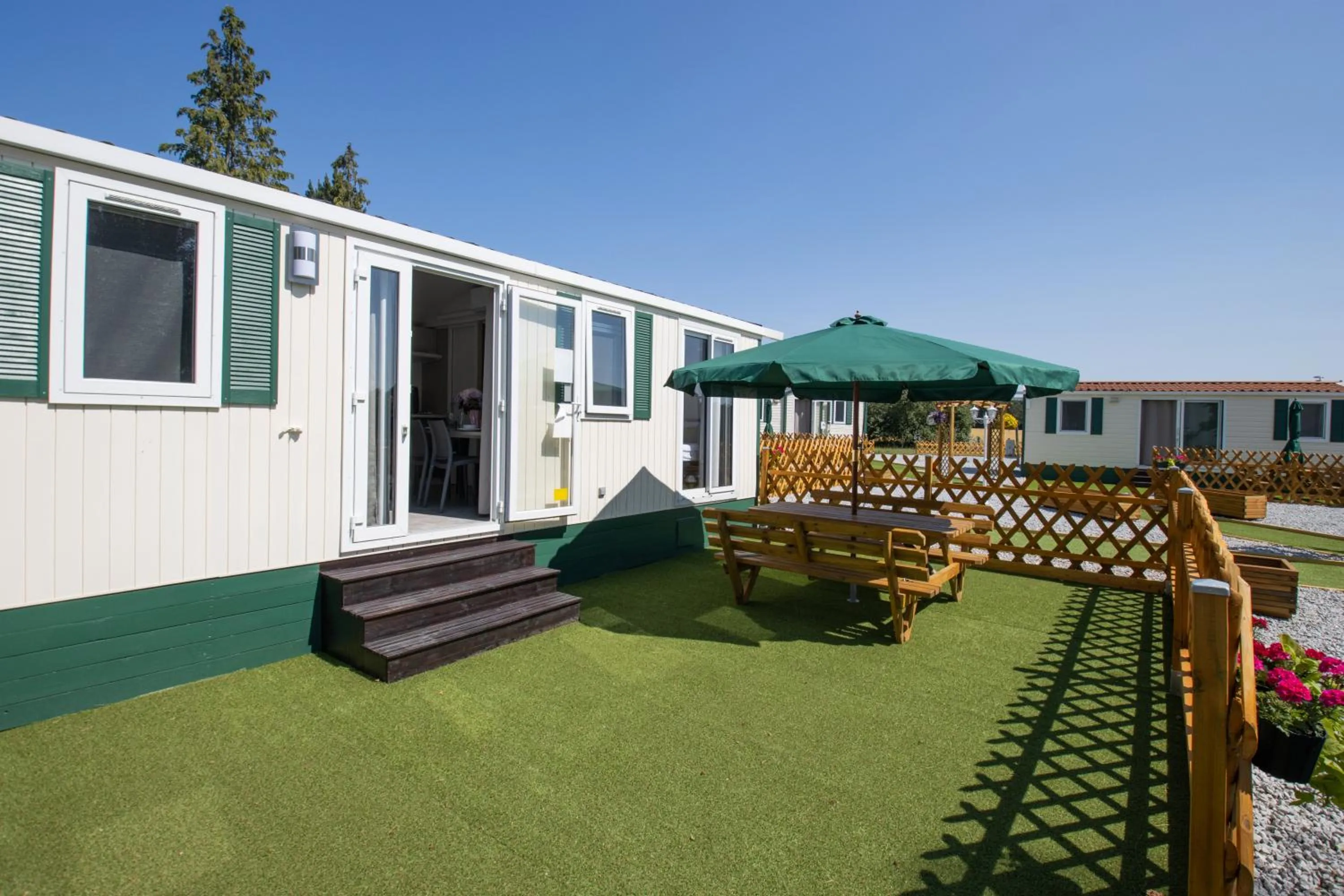 Property building in Ferien Hotel Spreewald