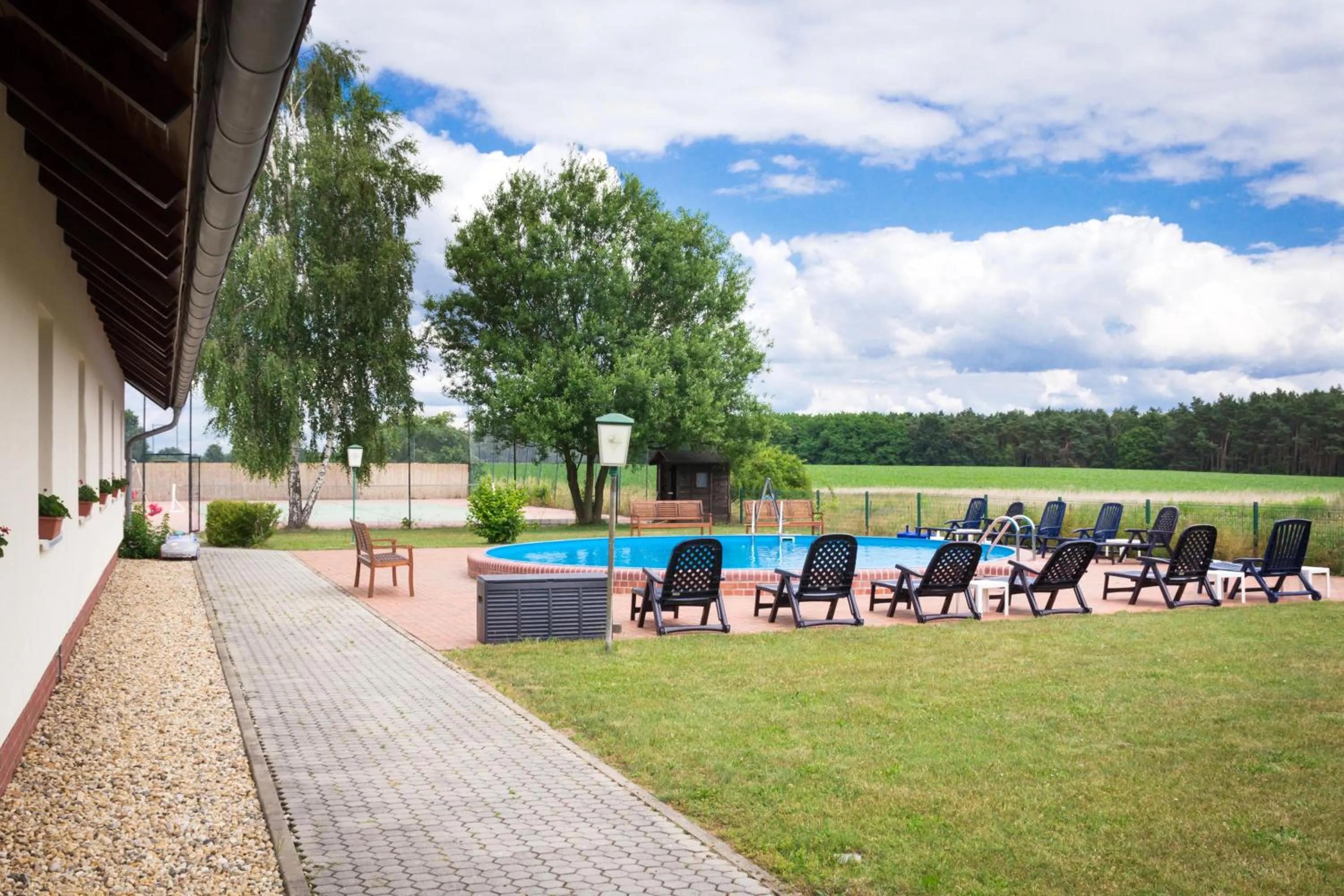 Swimming pool in Ferien Hotel Spreewald