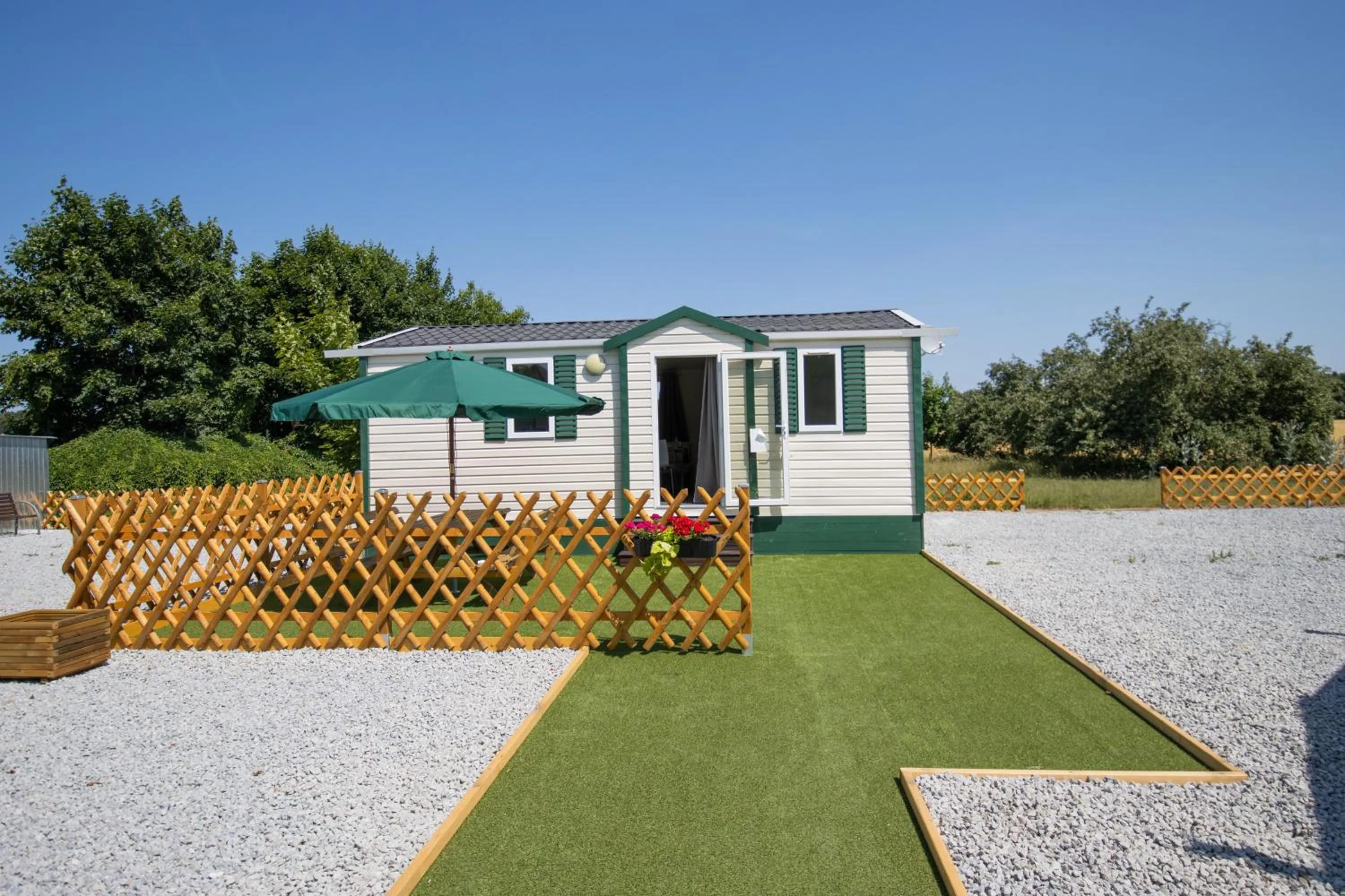 Property building in Ferien Hotel Spreewald