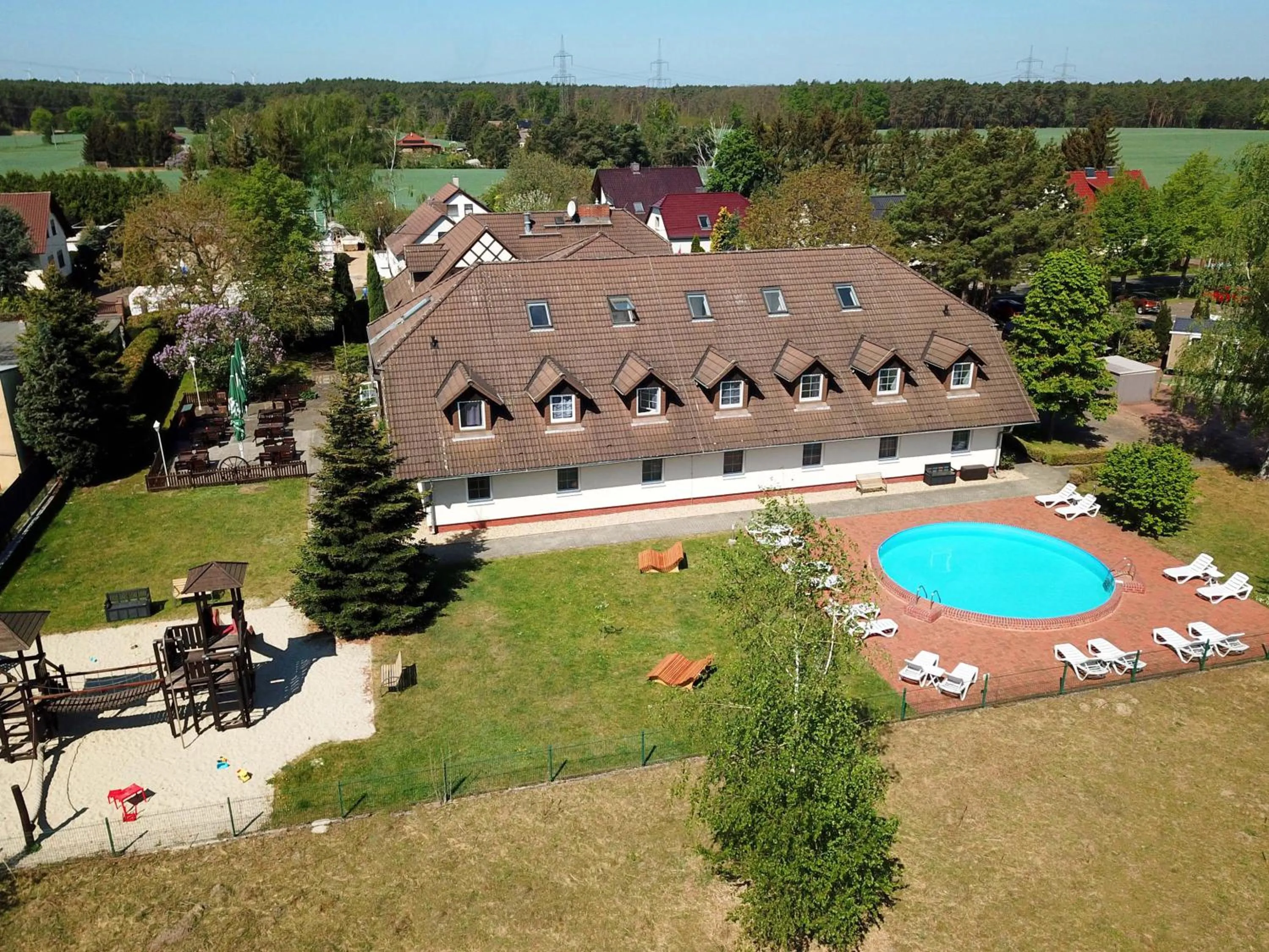 Property building in Ferien Hotel Spreewald