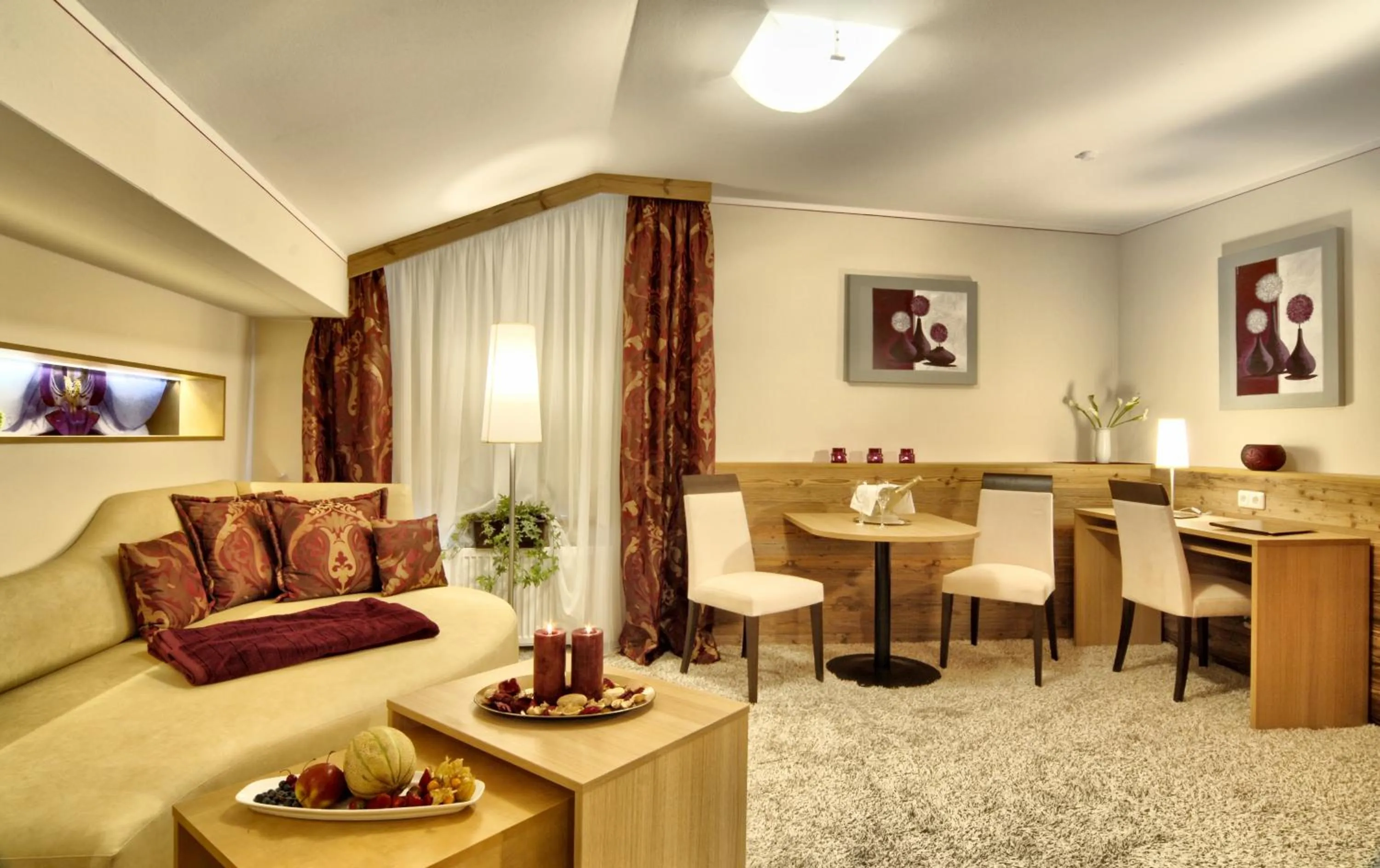 Seating area in Hotel Neuhäusl Superior