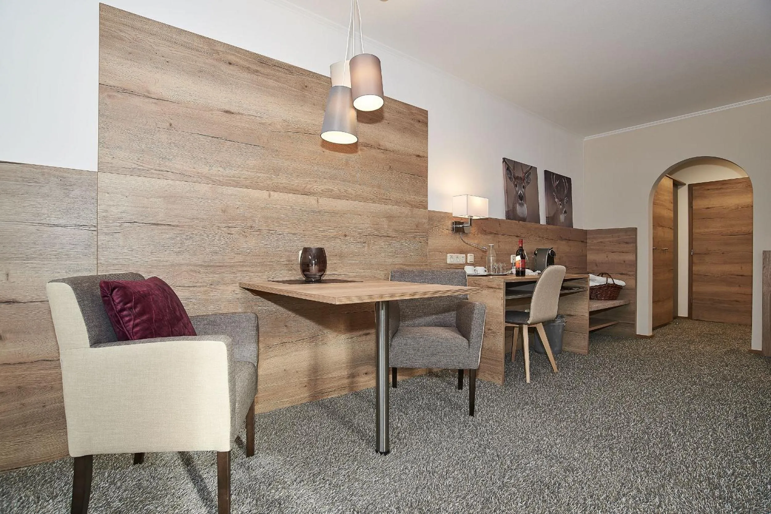 Seating area in Hotel Neuhäusl Superior