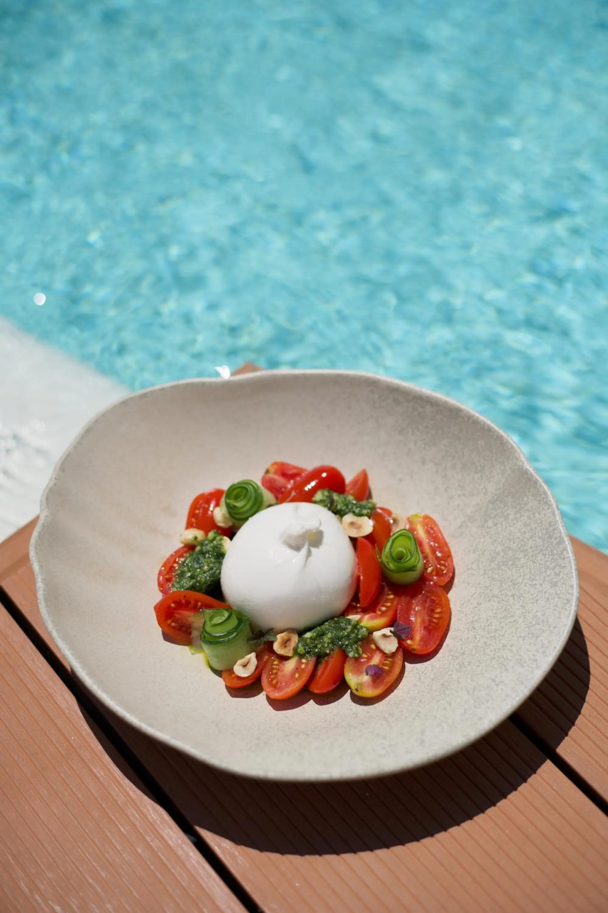 Food and drinks in Infinity Blue Boutique Hotel Astypalaia