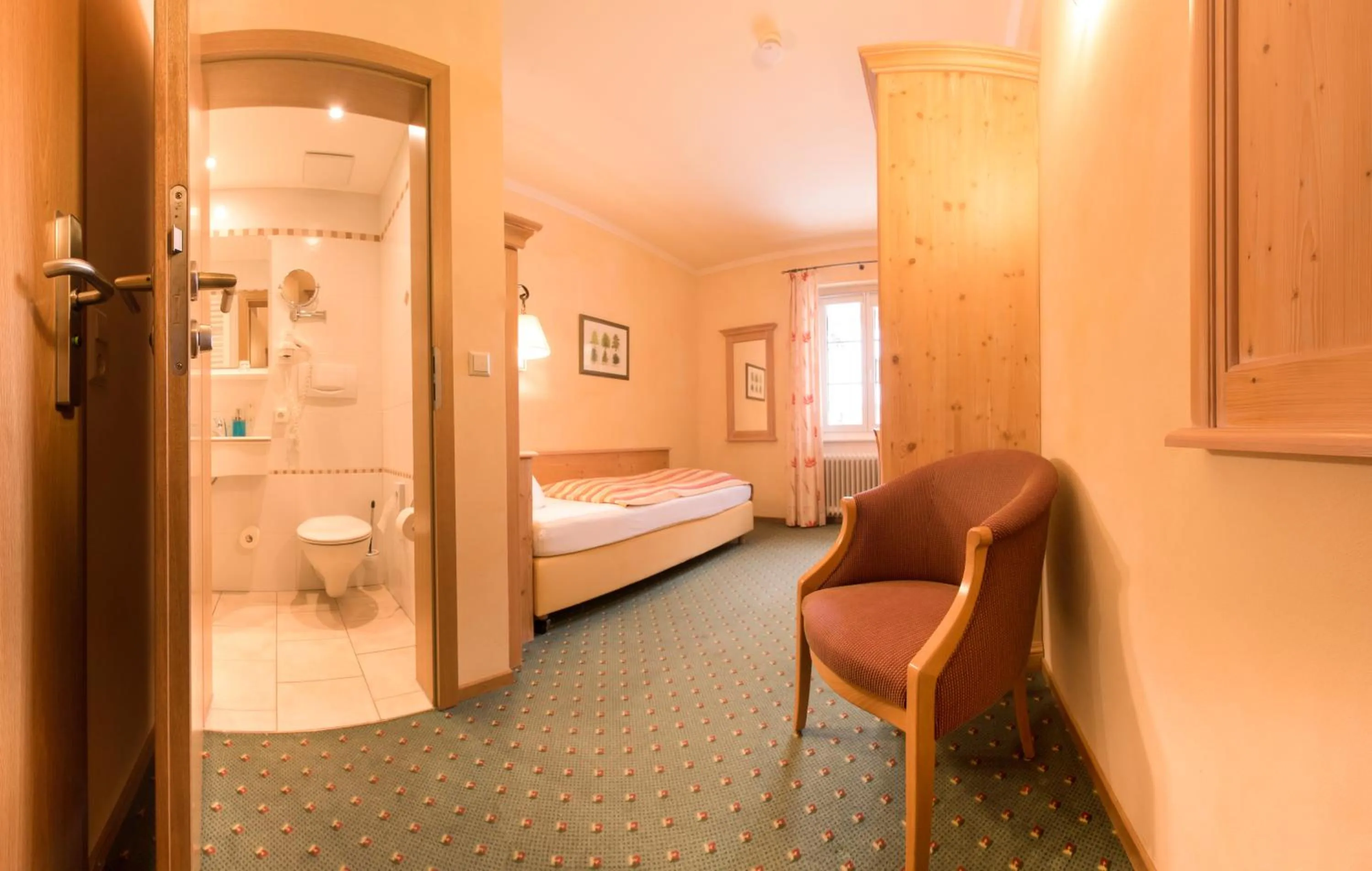 Bed in Grüner Baum Naturparkhotel & Schwarzwald-Restaurant