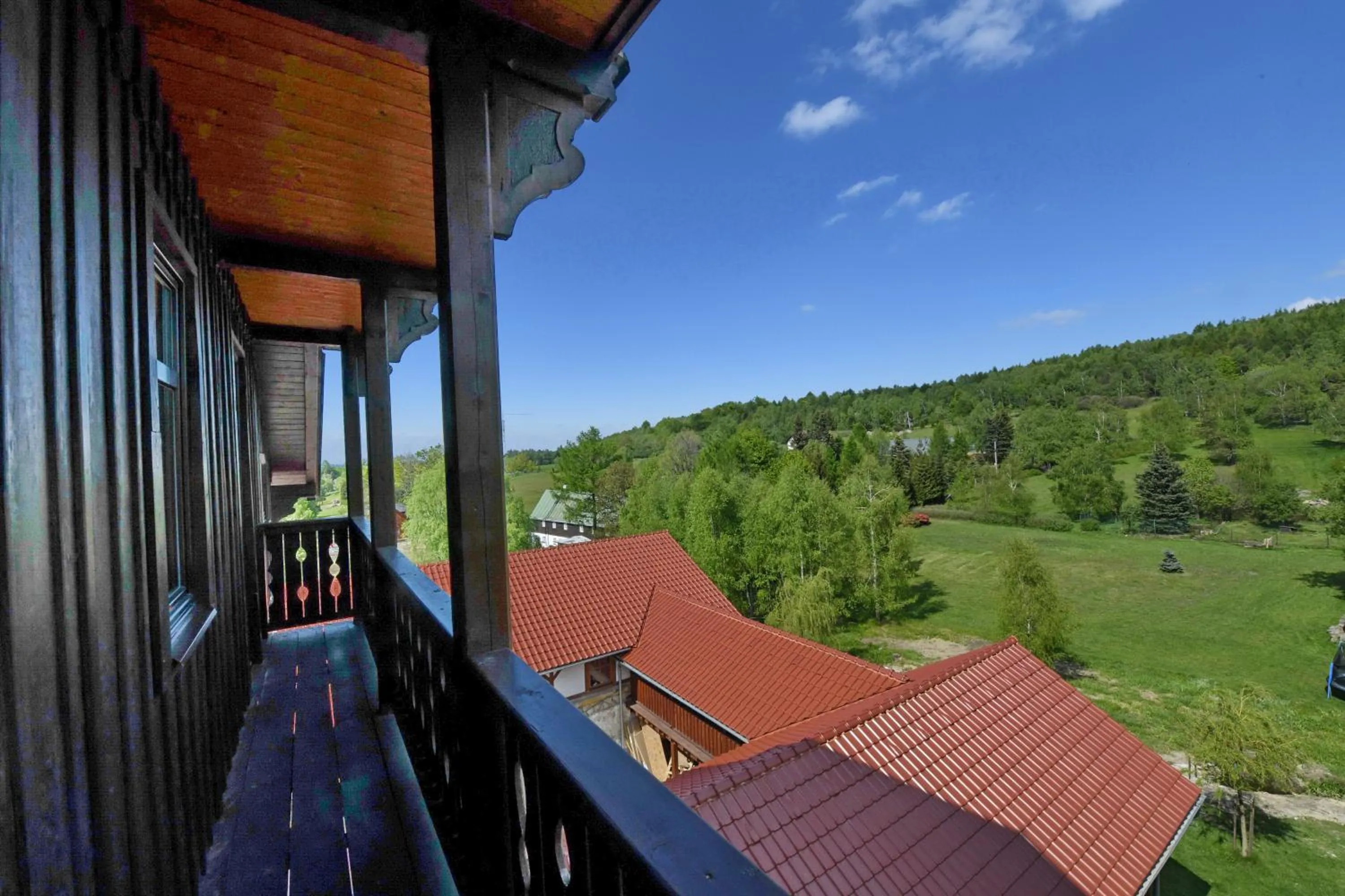 Balcony/Terrace in Hotel Švýcarský dům