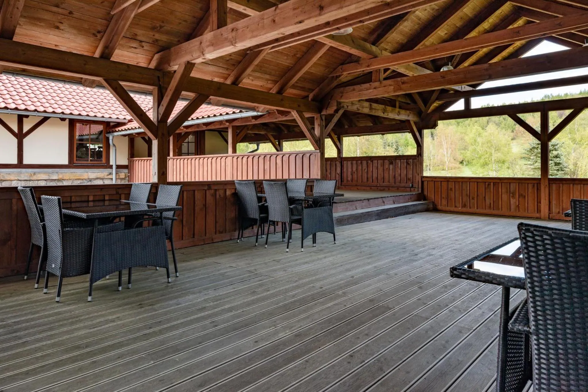 Restaurant/places to eat in Hotel Švýcarský dům