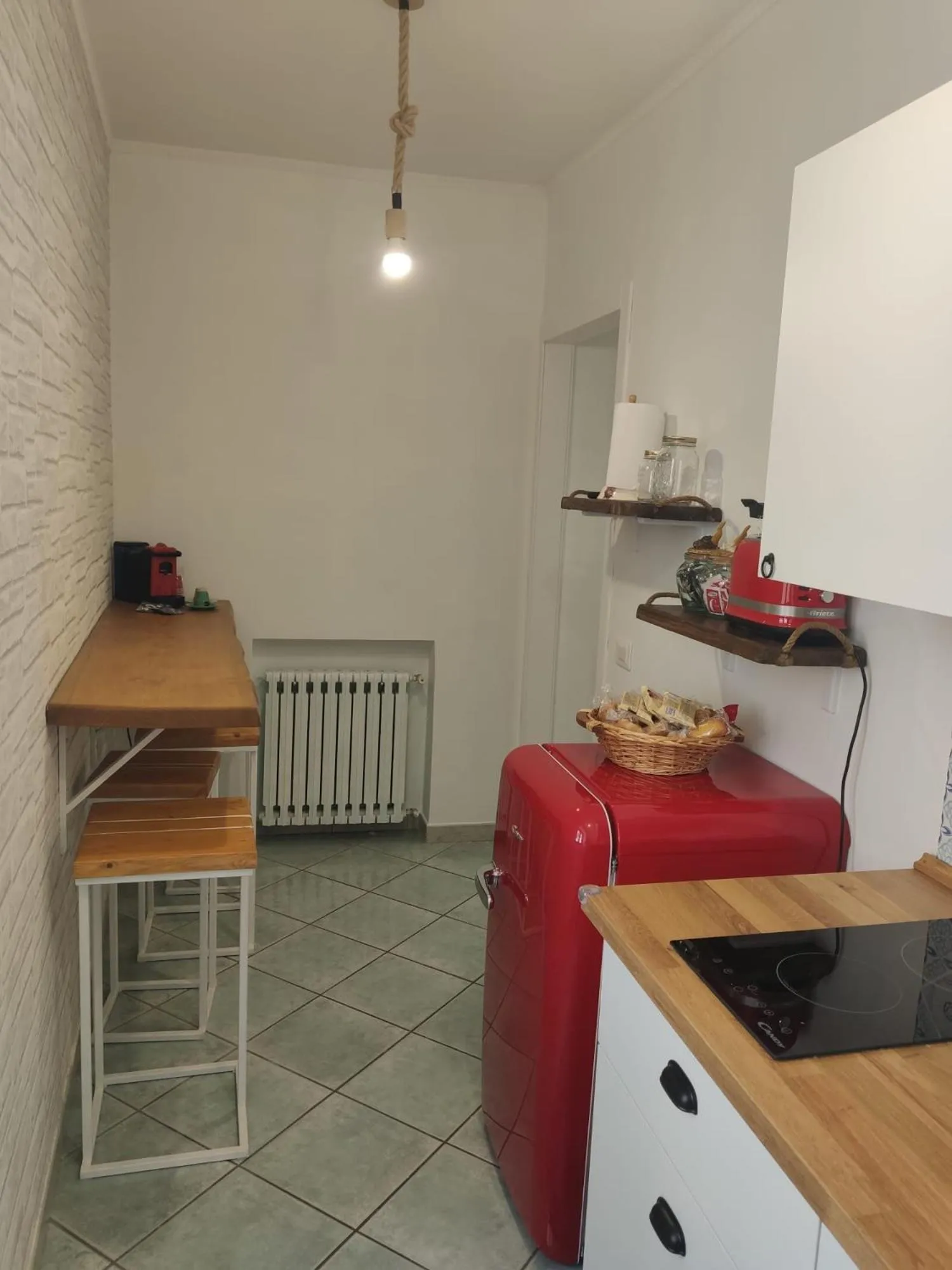 Kitchen or kitchenette in B&B Mediterranea