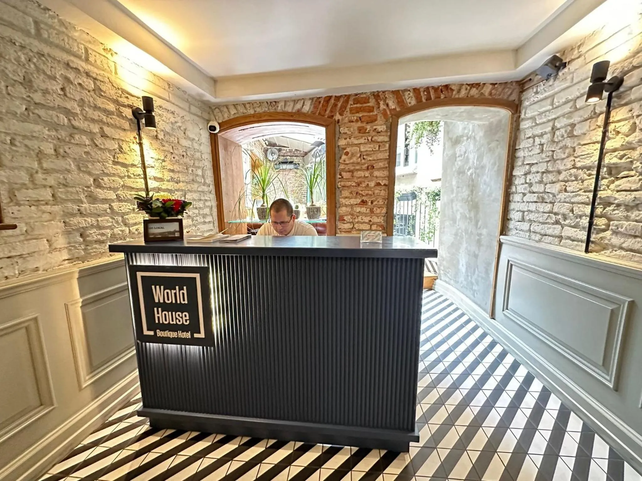 Lobby or reception in World House Boutique Hotel Galata