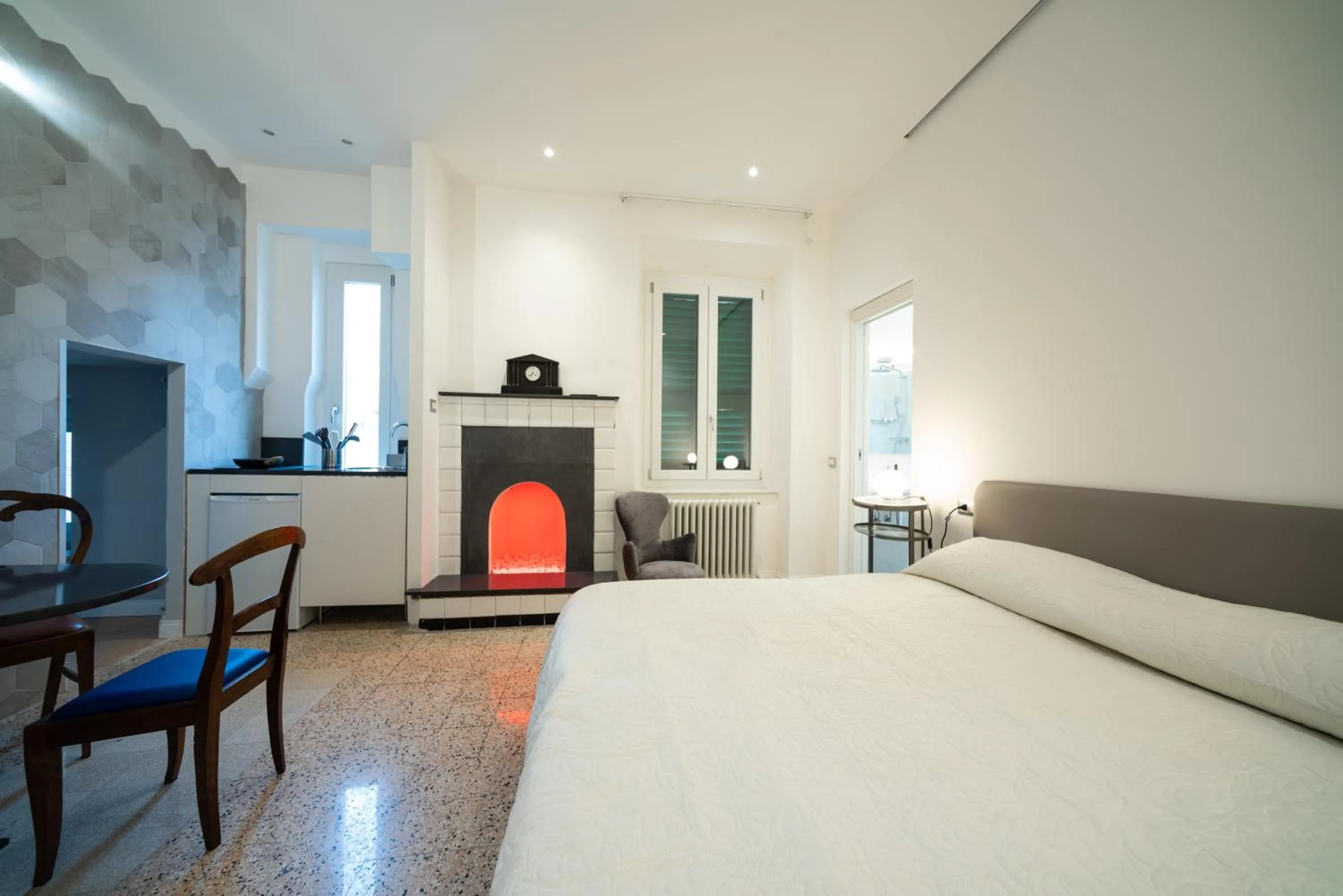 Photo of the whole room, Bed in Residence Sferisterio