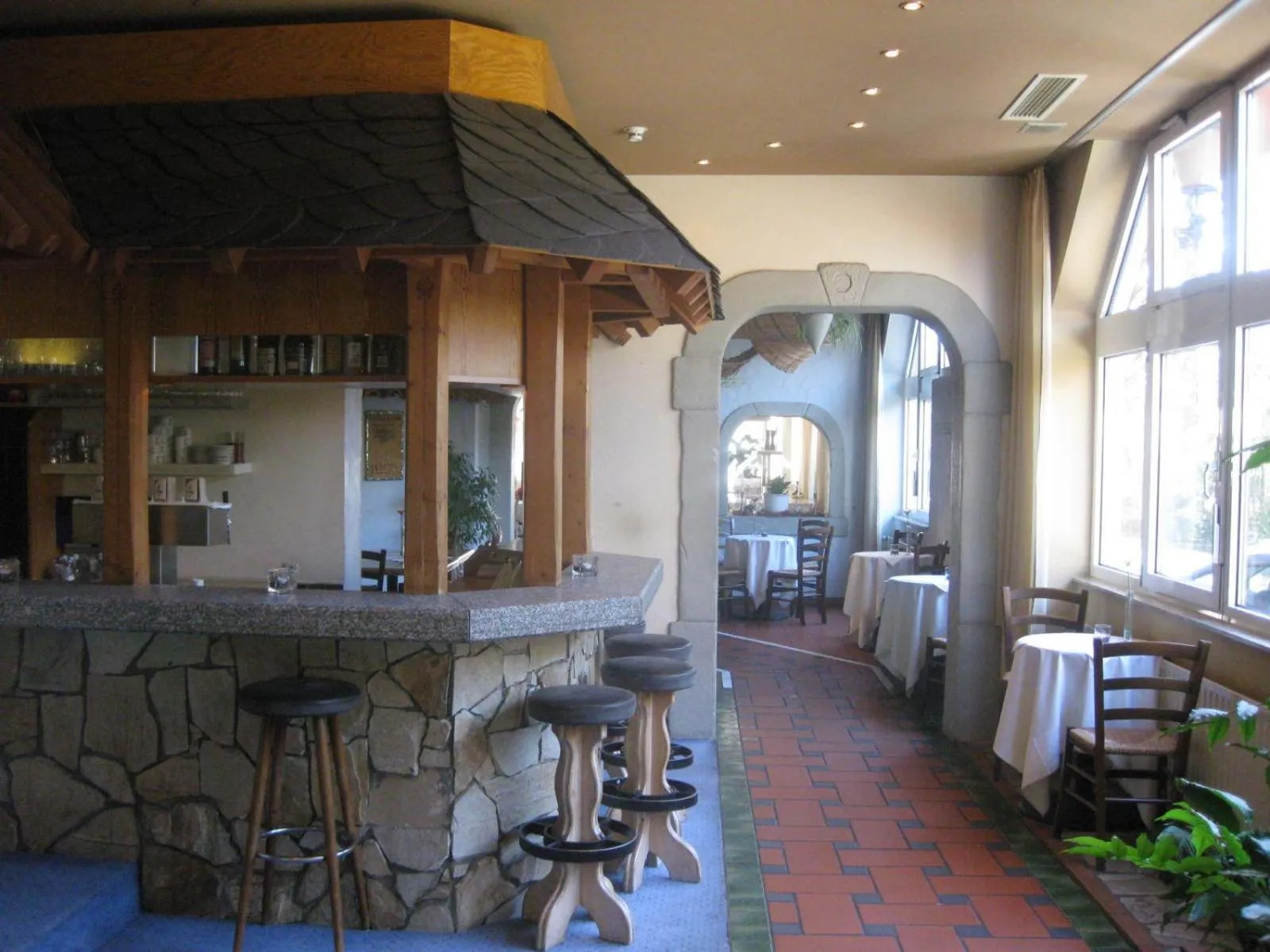 Lounge or bar in Abakus-Hotel