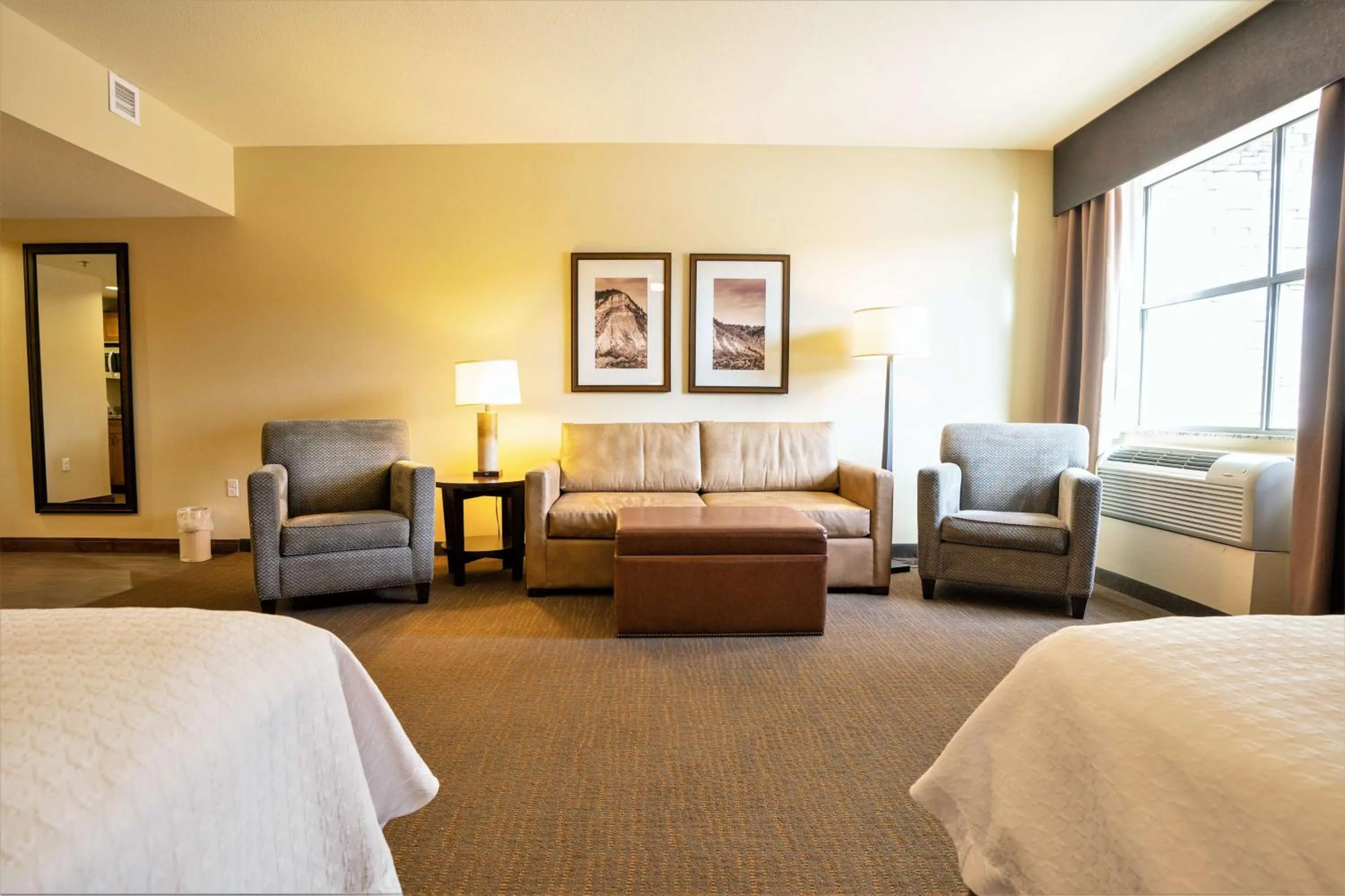 Living room, Bed in Homewood Suites by Hilton, Durango