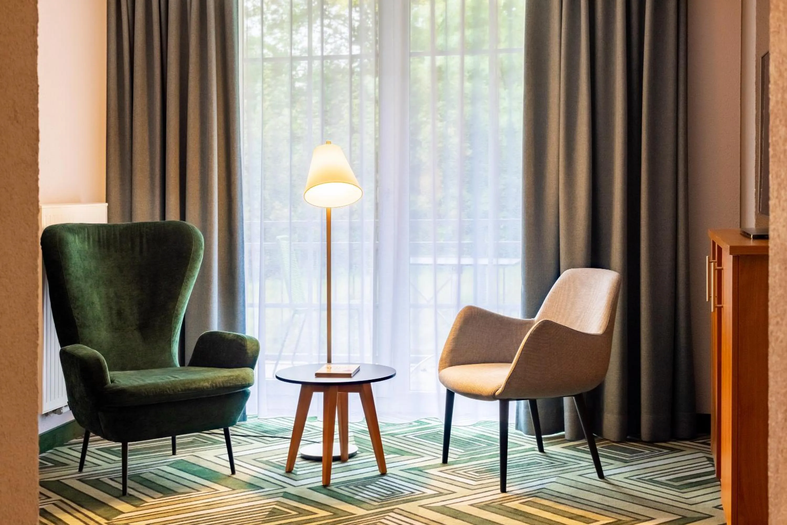 Seating area in Parkhotel Maximilian Ottobeuren