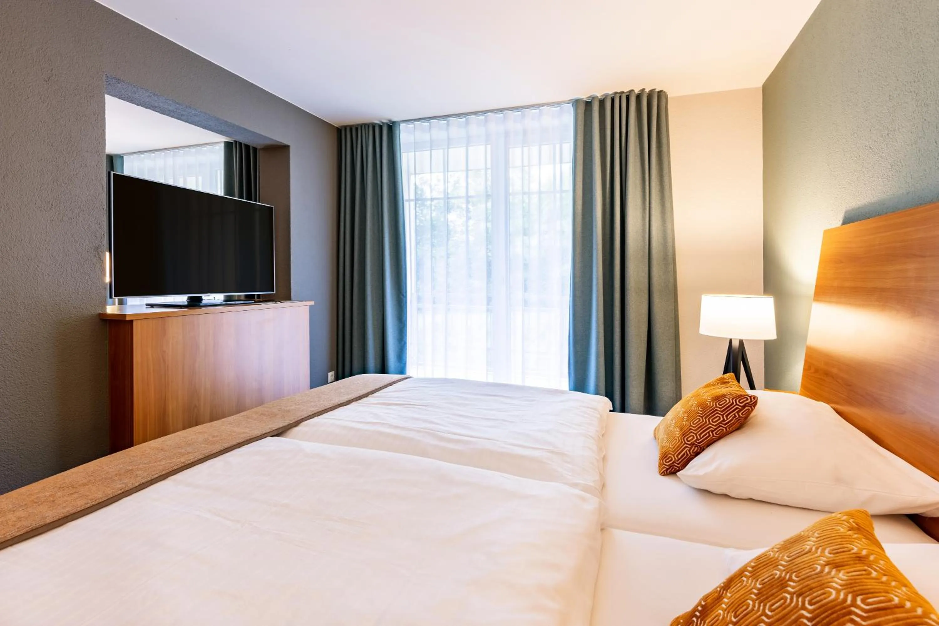 Bed in Parkhotel Maximilian Ottobeuren