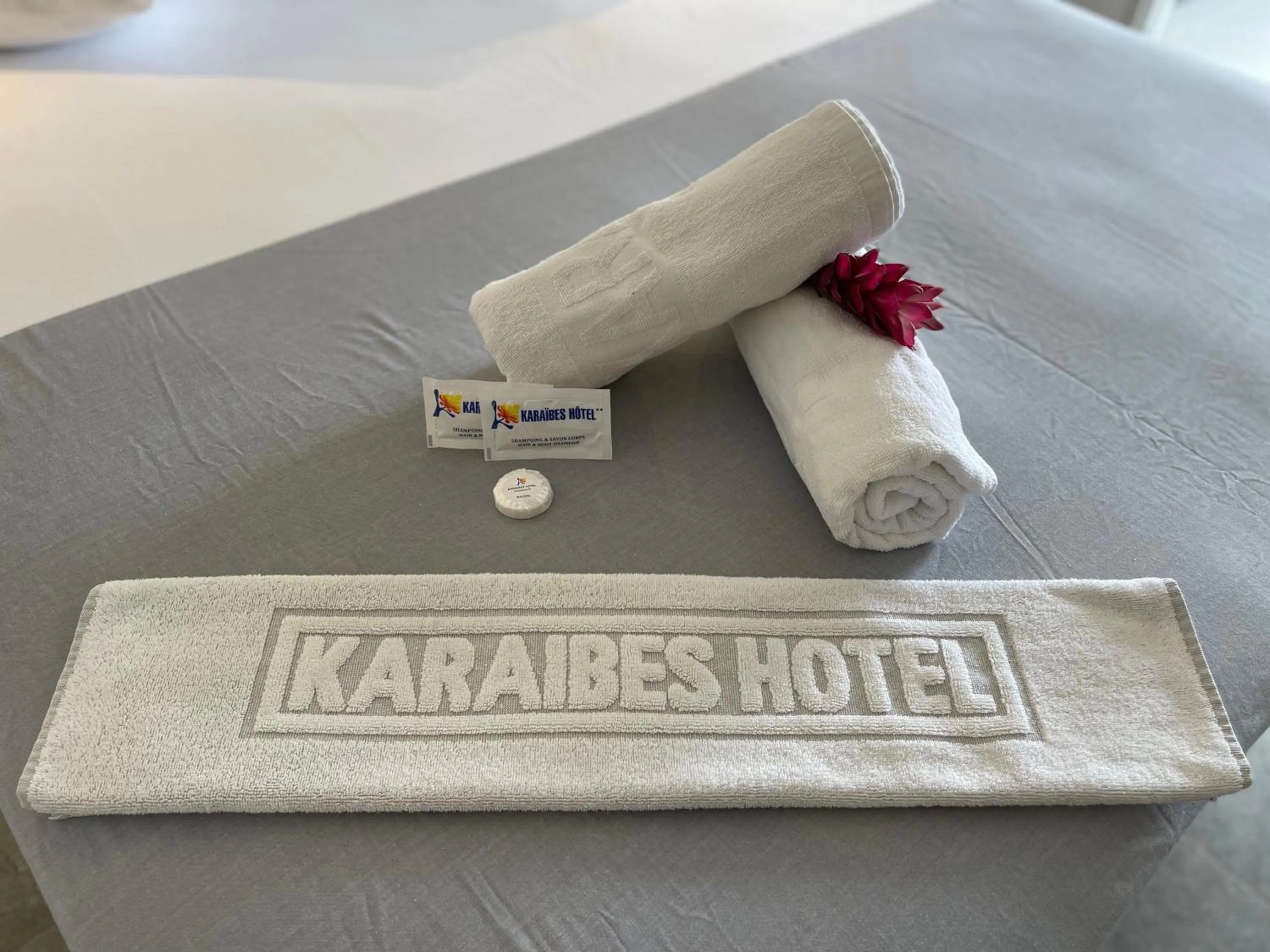 Property logo or sign in Karaibes Hotel