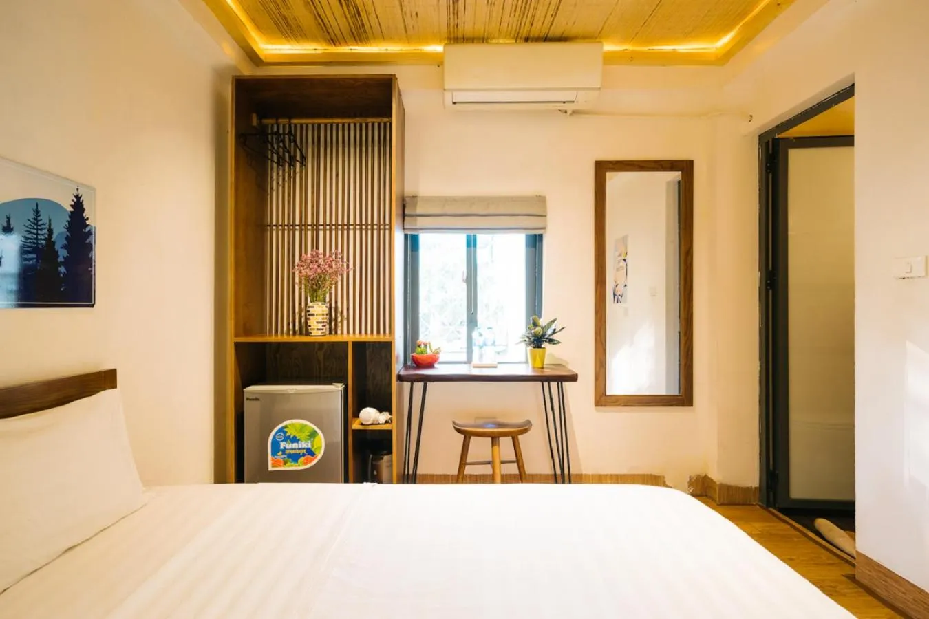 Bedroom, Bed in The Autumn Homestay