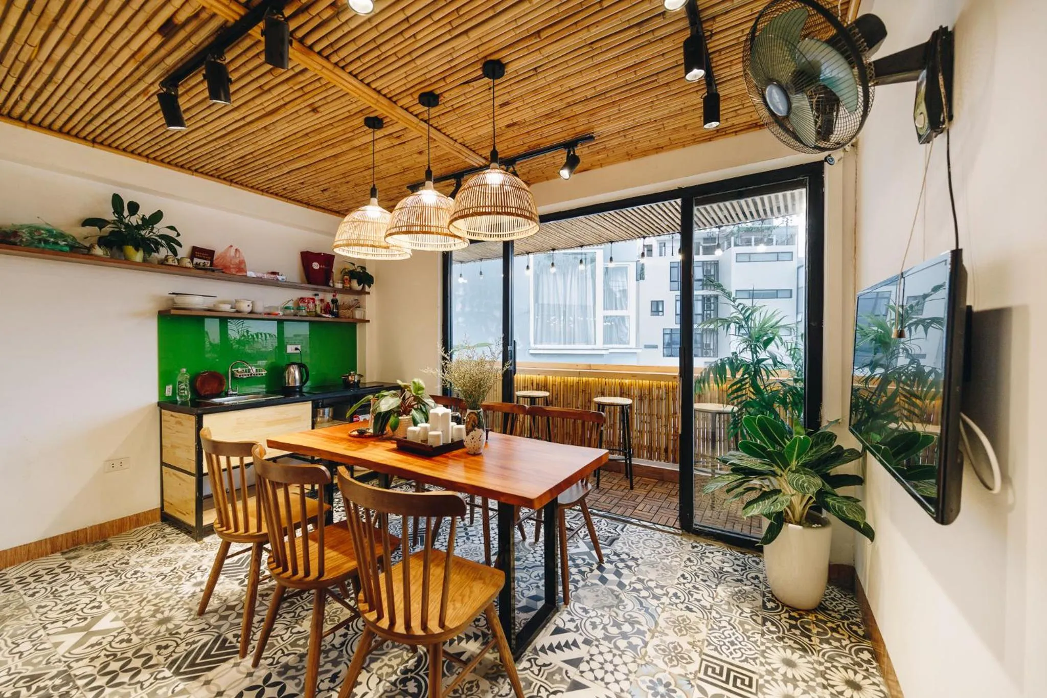 Dining area in The Autumn Homestay